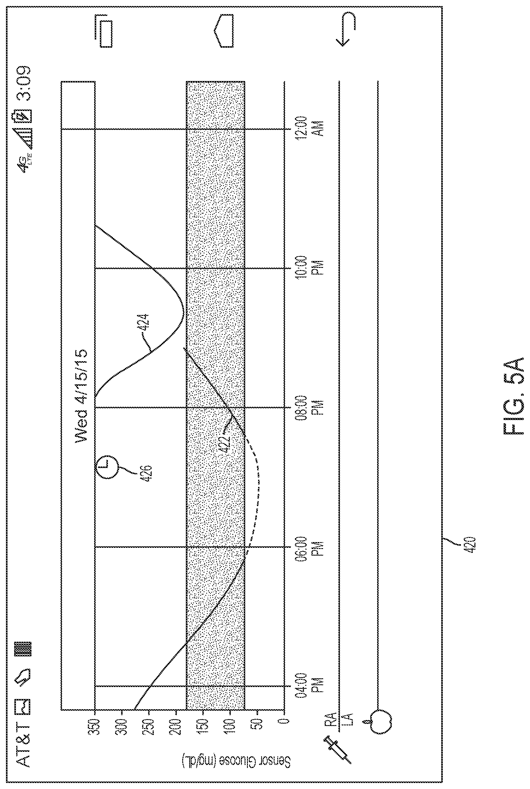 Patent US12323492 Figure 8 – Management of multiple devices within an analyte monitoring environment
