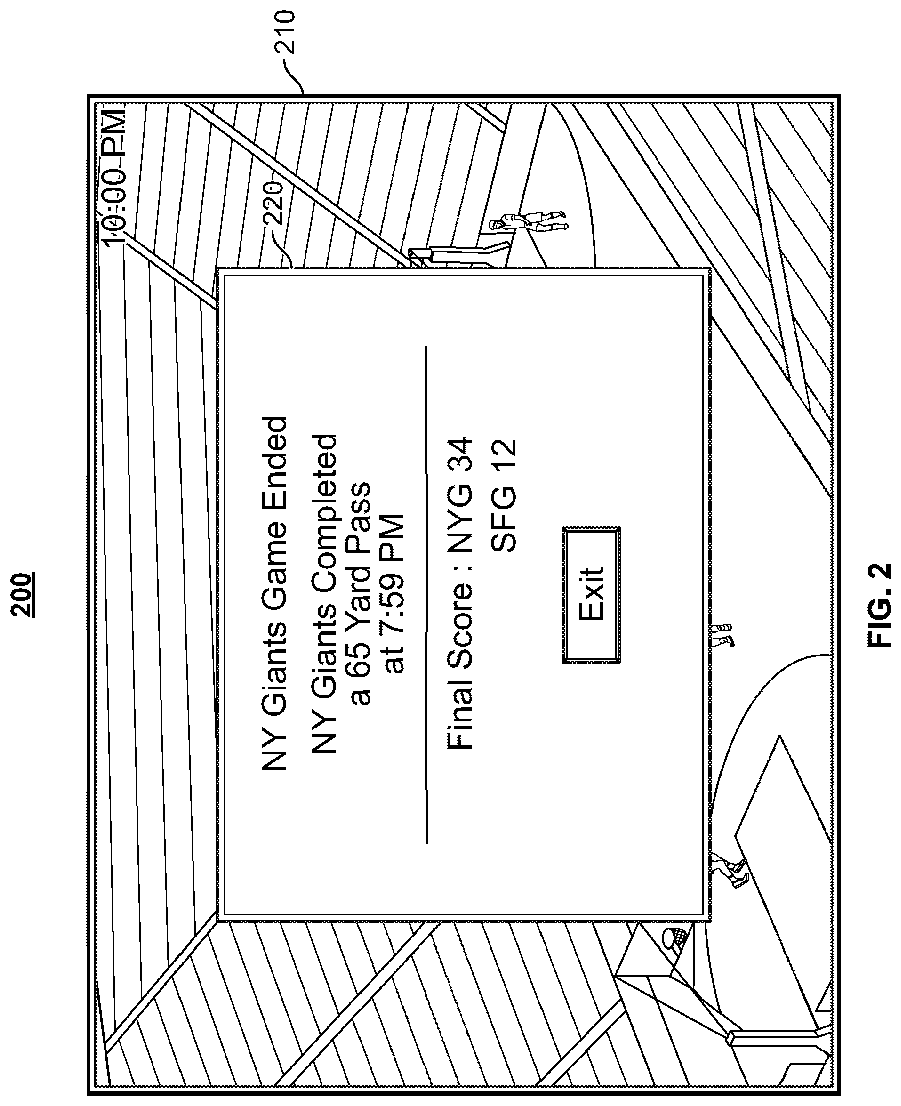 Patent US12323496 Figure 2 – Systems and methods for dynamically adjusting notification frequency for an event
