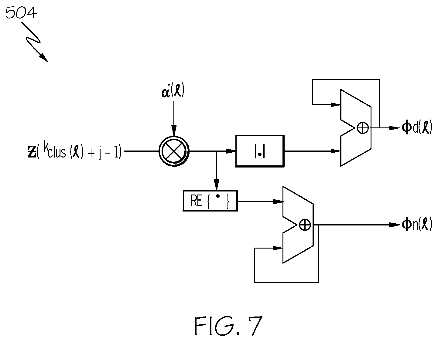 Patent US12323505 Figure 7 – Receiver with coherent matched filter