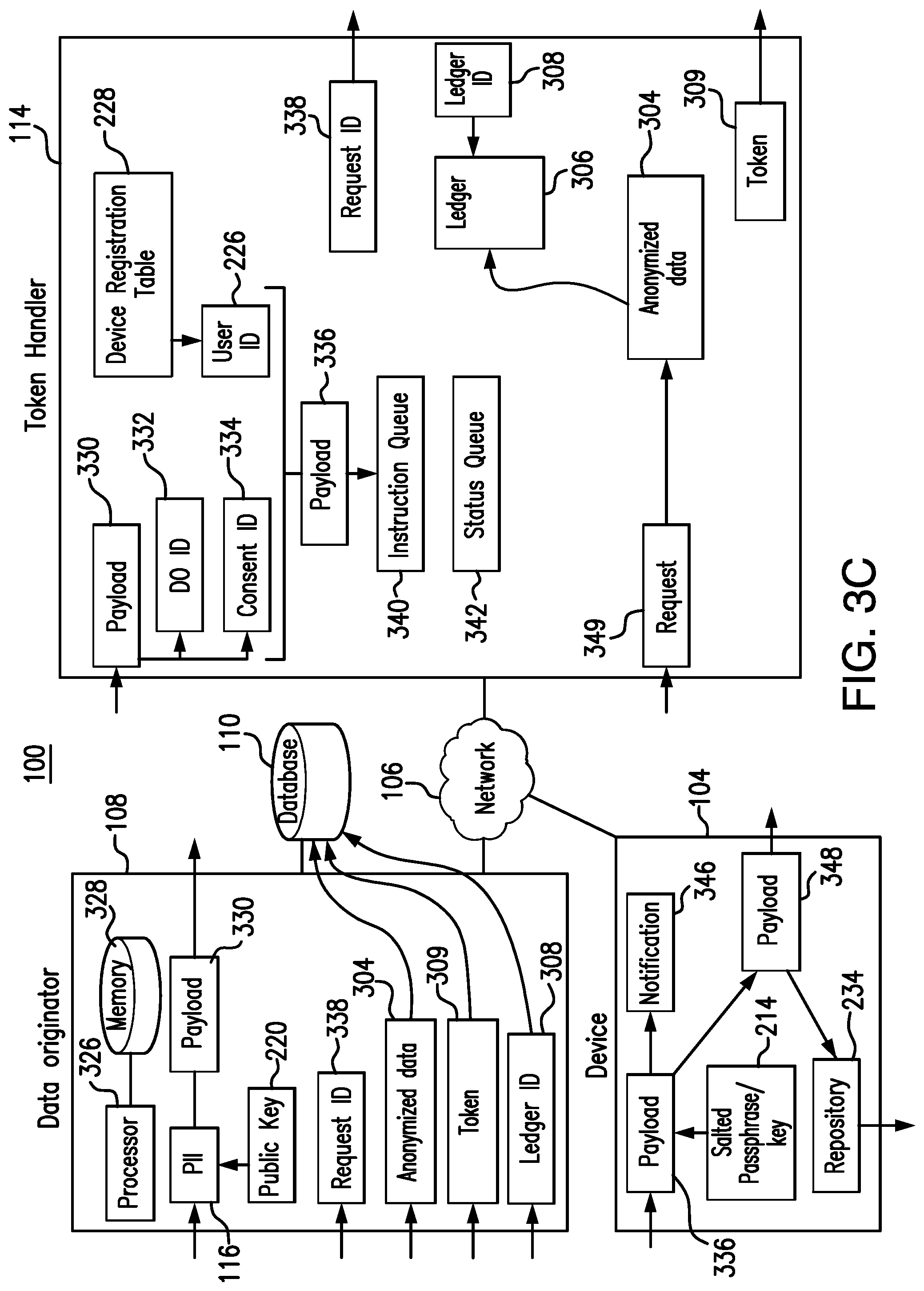 Patent US12323527 Figure 6 – System for improving data security