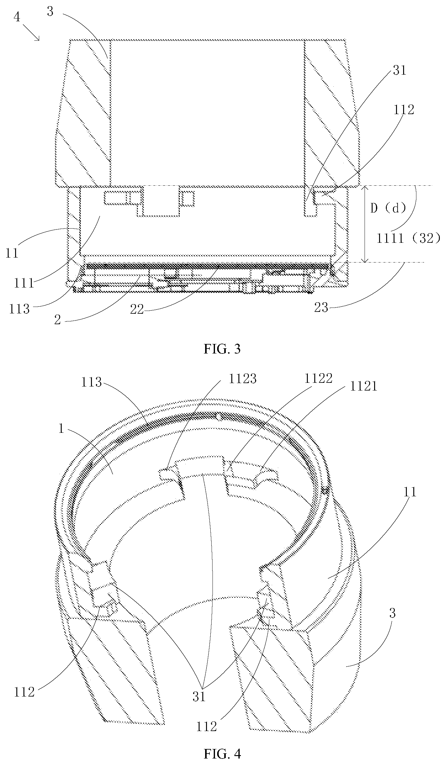 Patent US12323543 Figure 2 – Adapter and mobile device