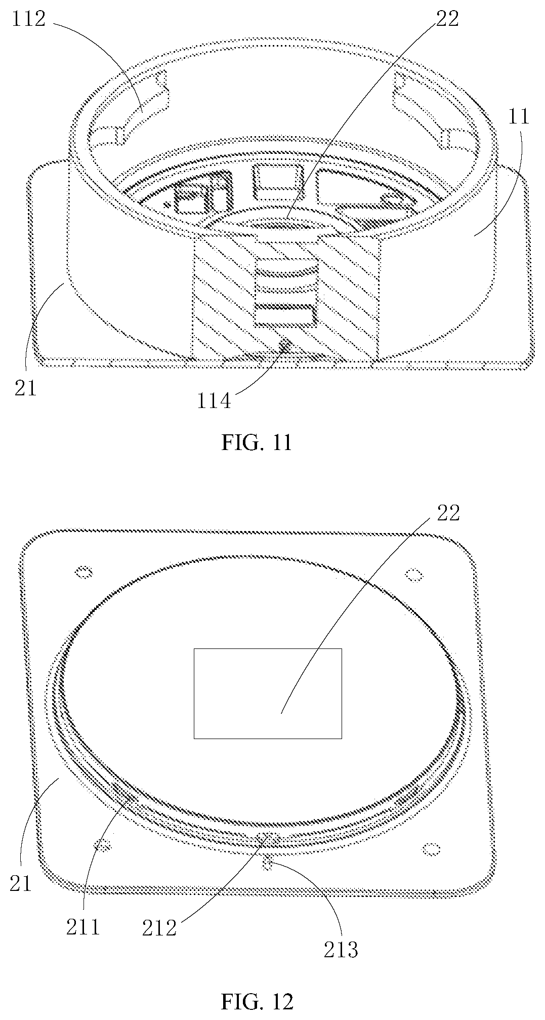 Patent US12323543 Figure 6 – Adapter and mobile device