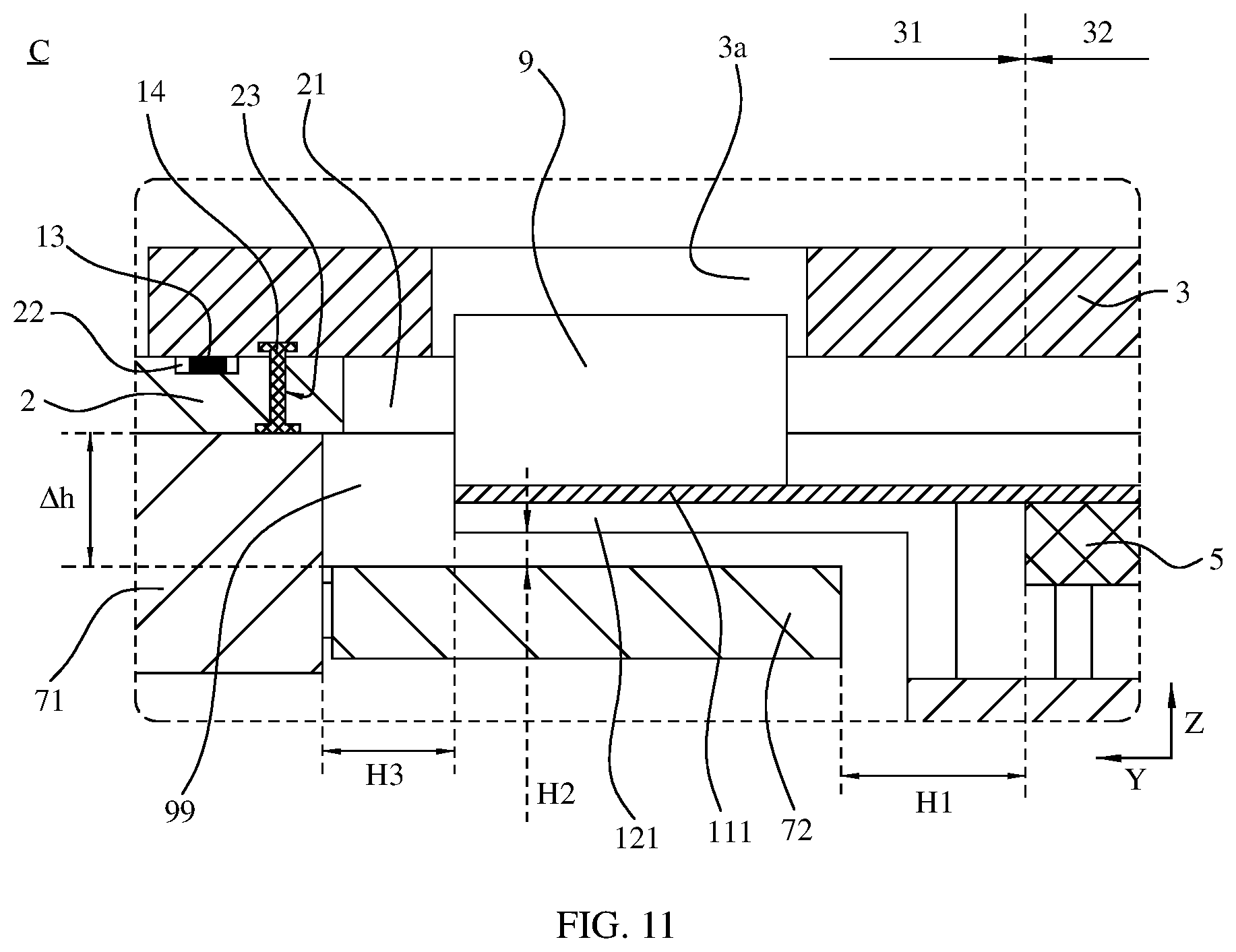Patent US12323545 Figure 7 – Electronic device