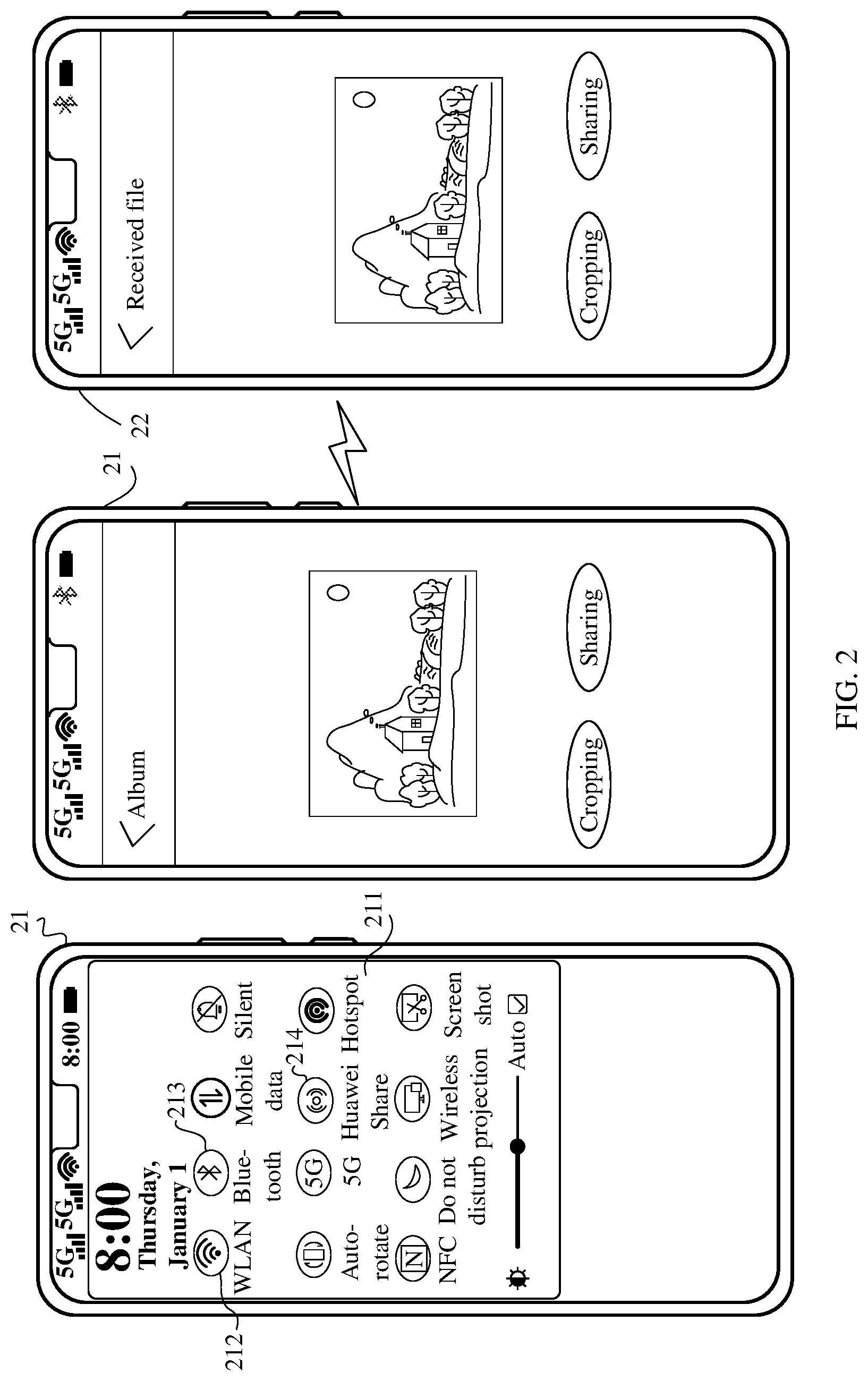 Patent US12323546 Figure 2 – Communication service status control method, terminal device, and readable storage medium