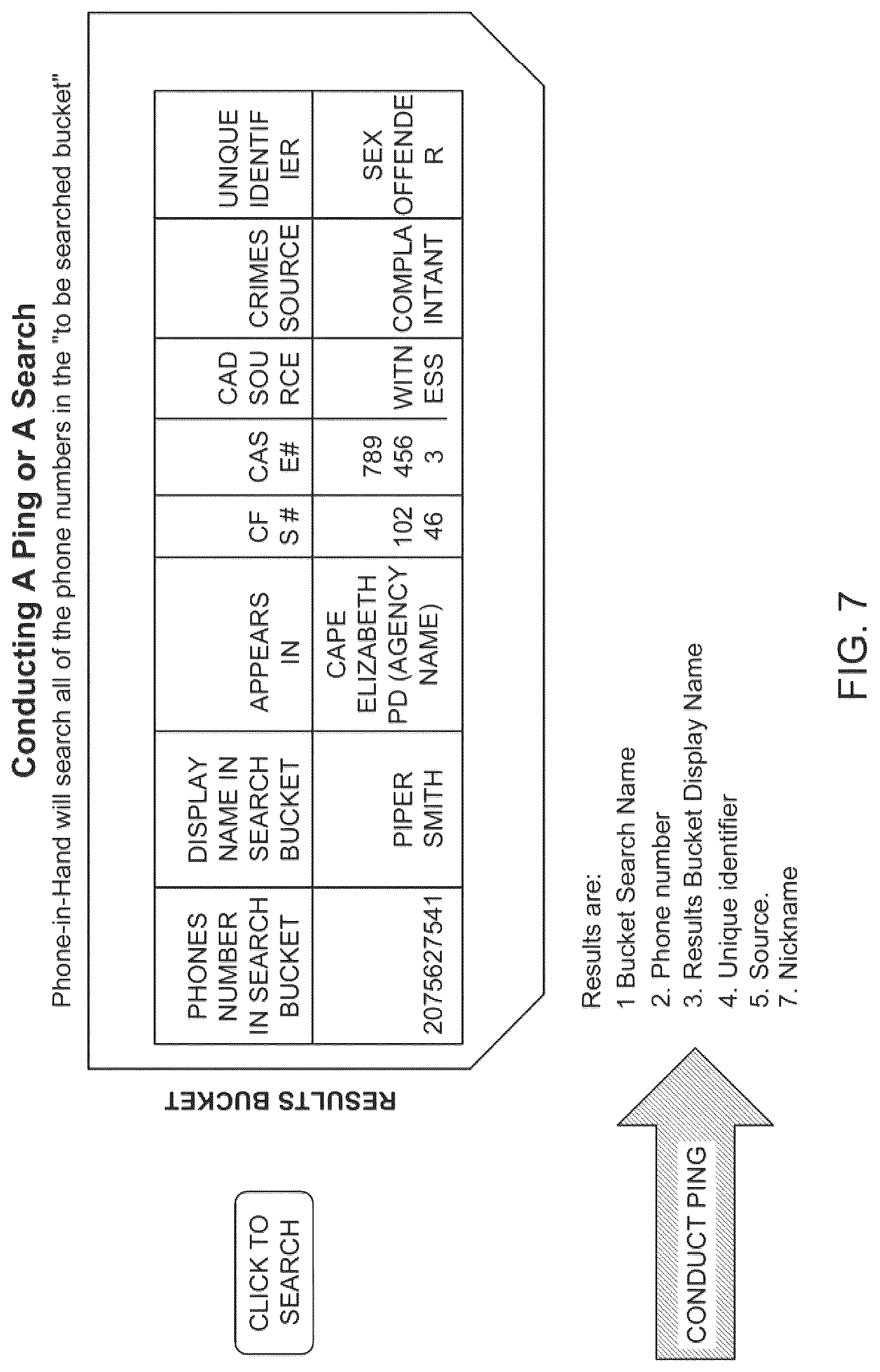 Patent US12323548 Figure 8 – Systems and methods for information gathering, managing and disseminating for assessments and notifications in law enforcement and other environments