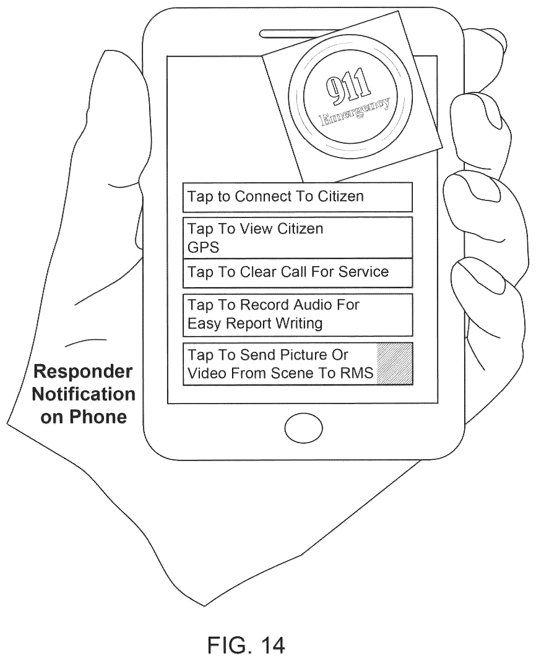 Patent US12323548 Figure 18 – Systems and methods for information gathering, managing and disseminating for assessments and notifications in law enforcement and other environments