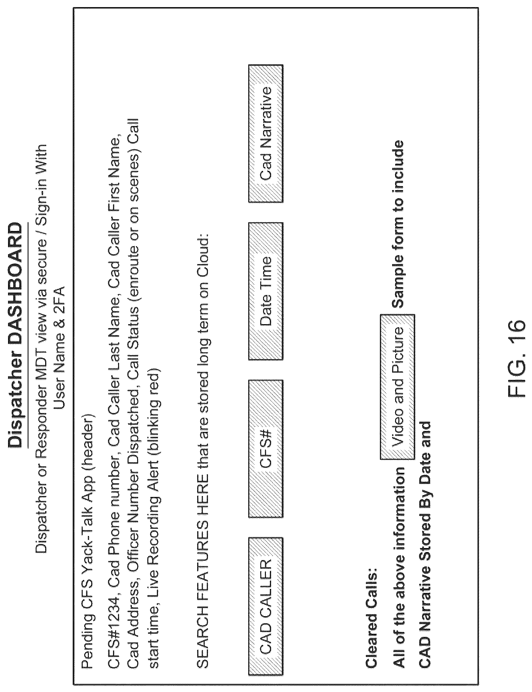 Patent US12323548 Figure 20 – Systems and methods for information gathering, managing and disseminating for assessments and notifications in law enforcement and other environments