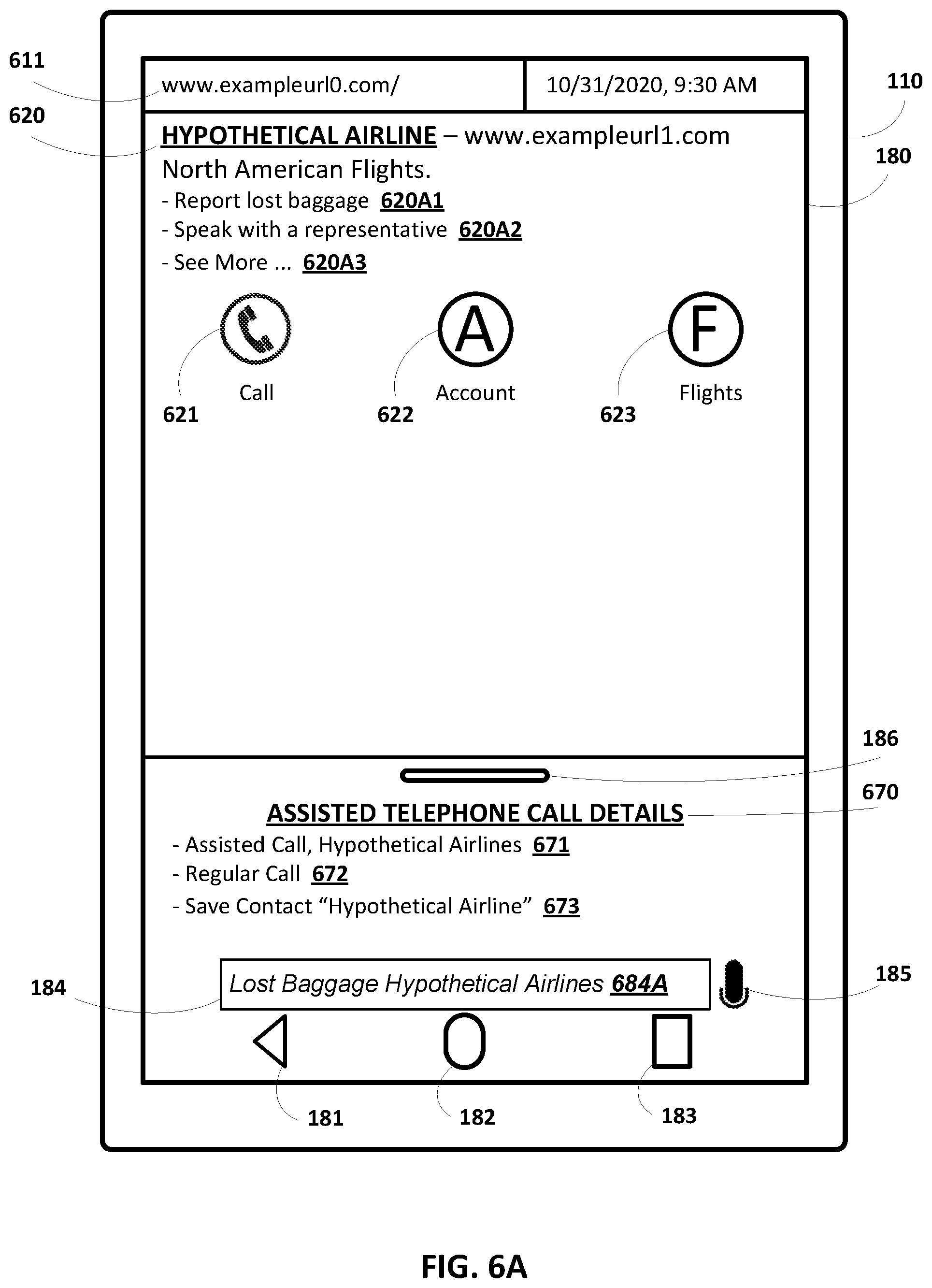 Patent US12323556 Figure 8 – Automatic navigation of an interactive voice response (IVR) tree on behalf of human user(s)