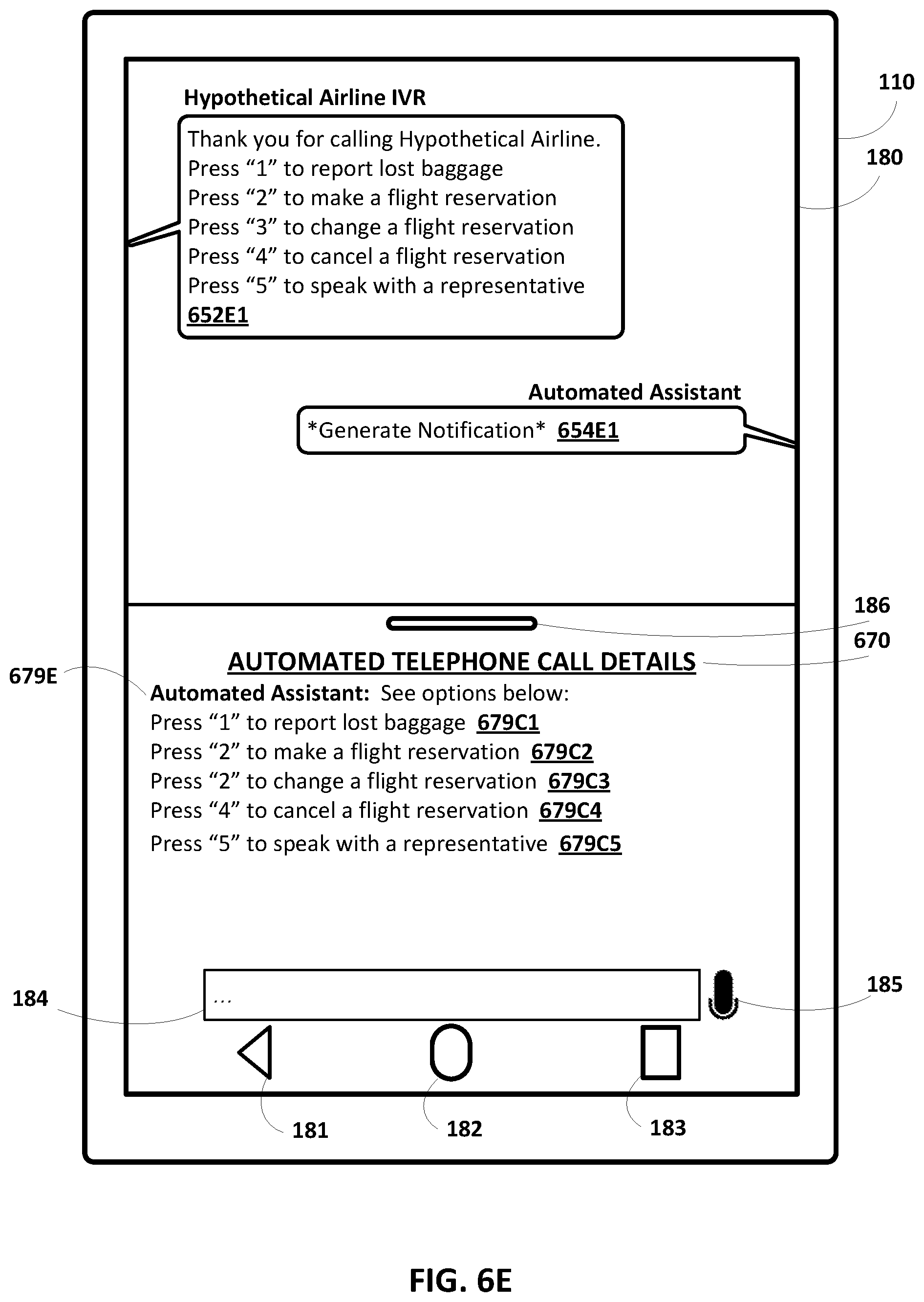 Patent US12323556 Figure 12 – Automatic navigation of an interactive voice response (IVR) tree on behalf of human user(s)
