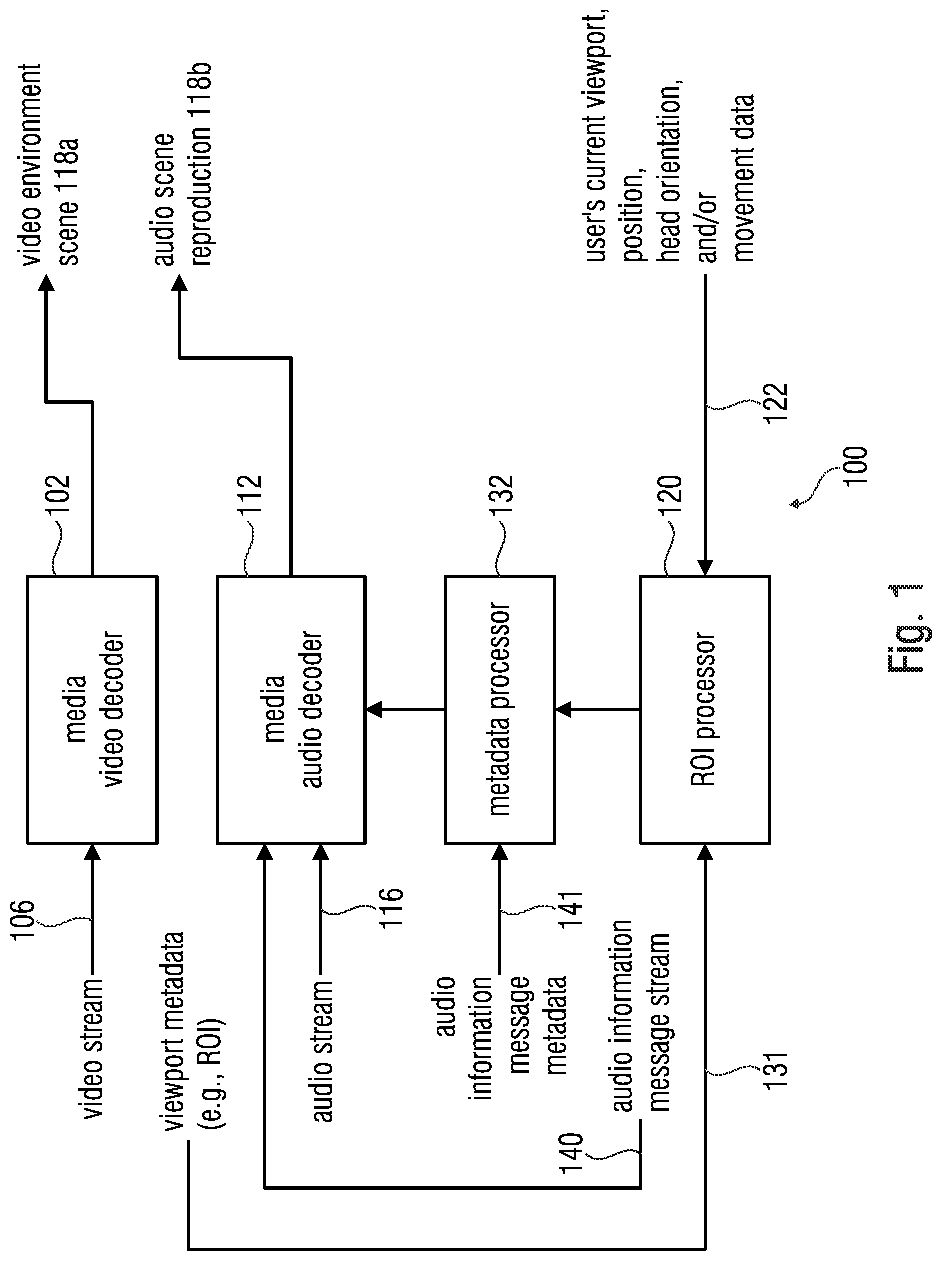 Patent US12323561 Figure 1 – Method and apparatus for efficient delivery and usage of audio messages for high quality of experience