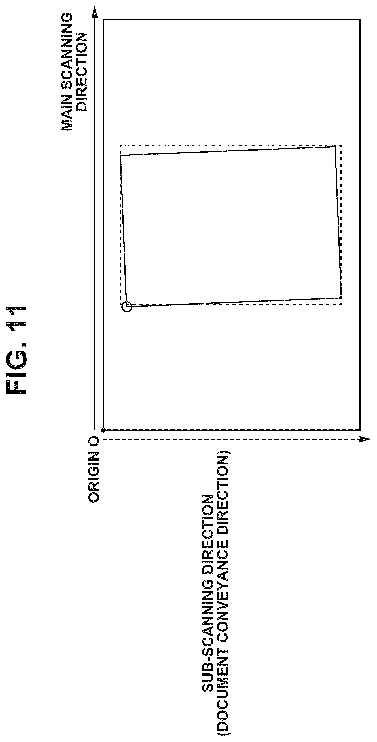 Patent US12323562 Figure 11 – Adjust a position of an image to be formed on a sheet based on reading a chart