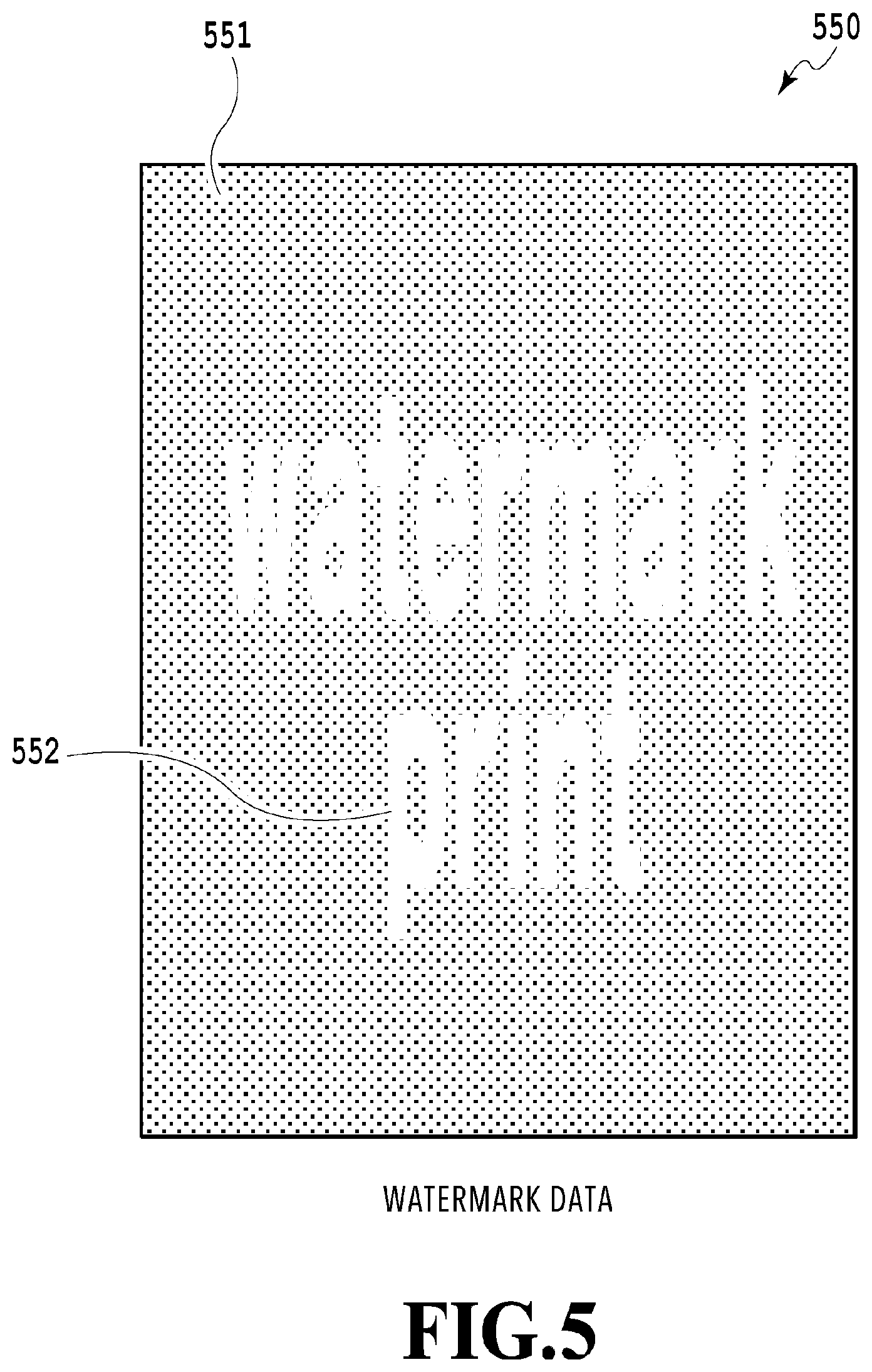 Patent US12323564 Figure 5 – Image processing apparatus and image processing method that embeds information using a pattern with directivity and a pattern without directivity