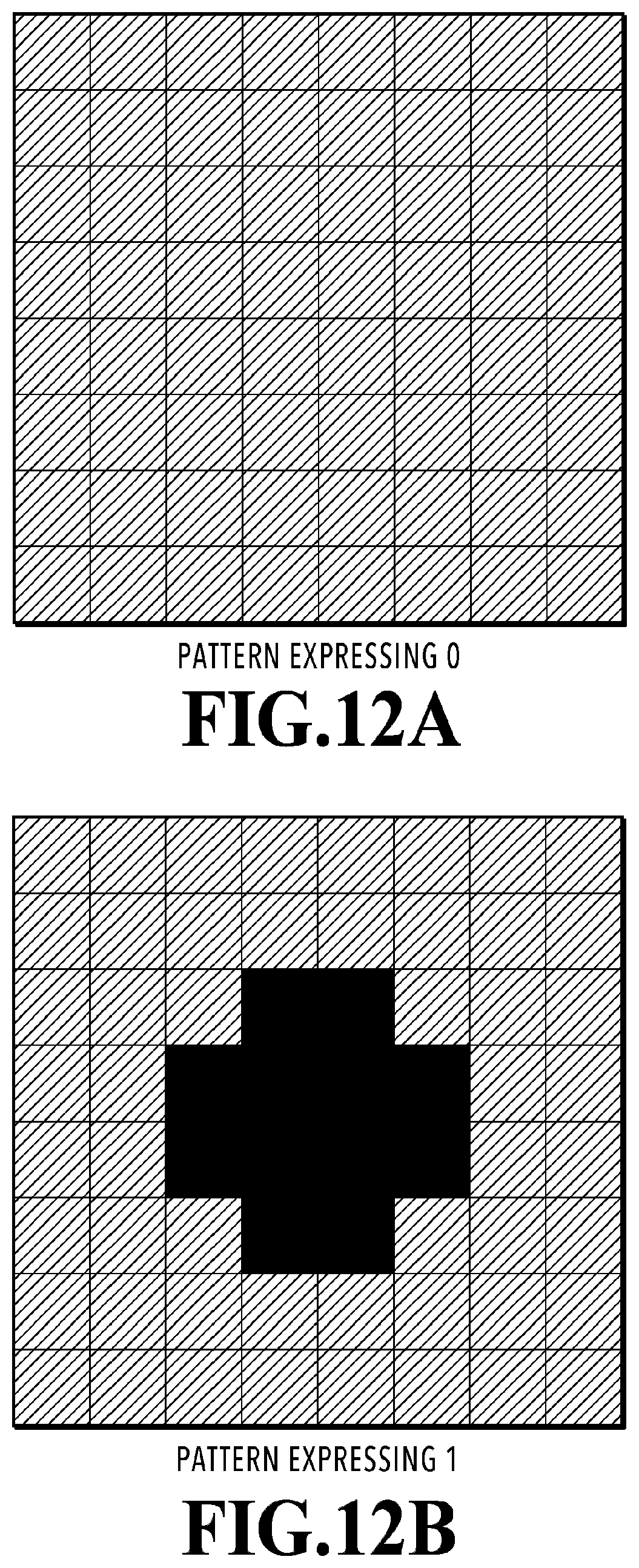 Patent US12323564 Figure 12 – Image processing apparatus and image processing method that embeds information using a pattern with directivity and a pattern without directivity