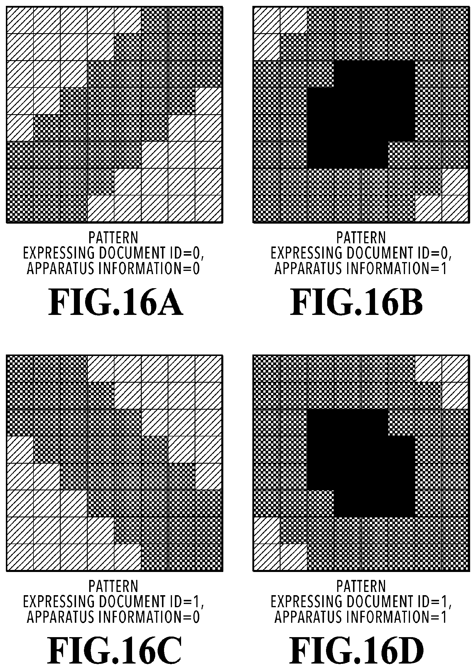 Patent US12323564 Figure 16 – Image processing apparatus and image processing method that embeds information using a pattern with directivity and a pattern without directivity