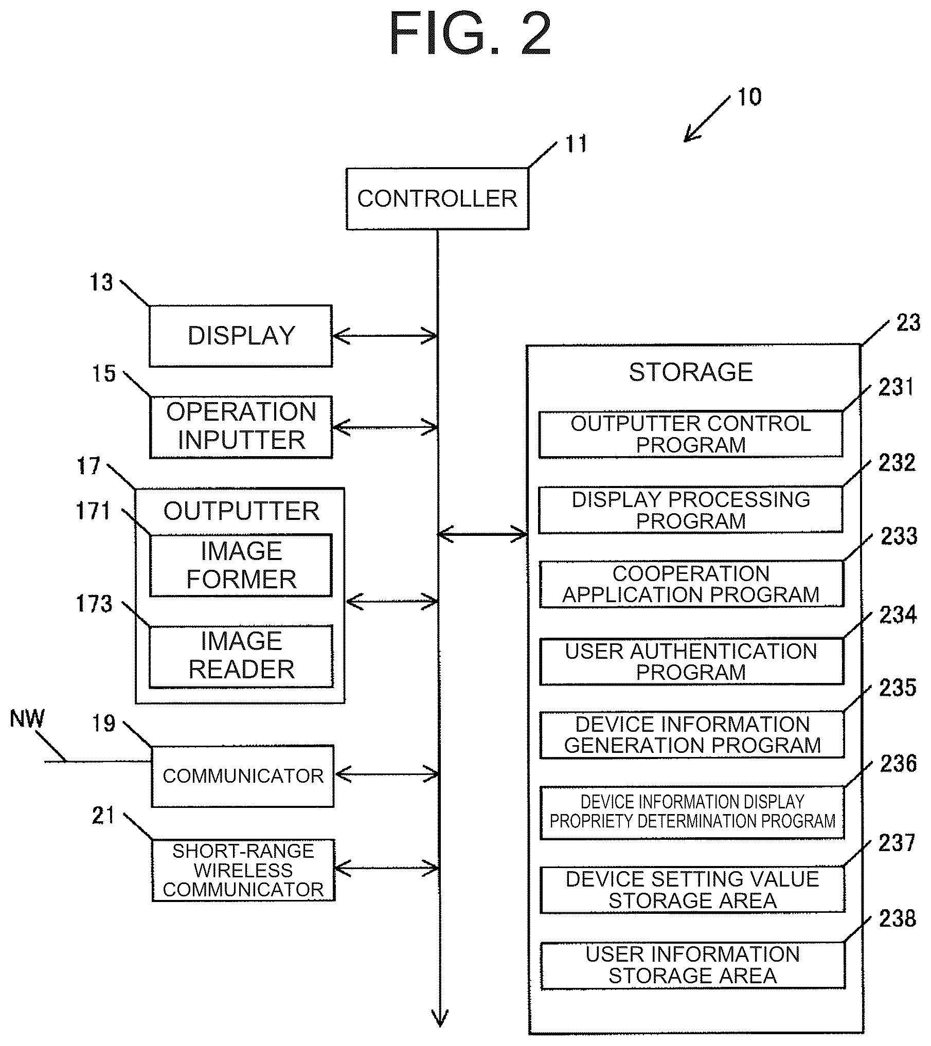Patent US12323566 Figure 2 – Image processing device, output system, and output method