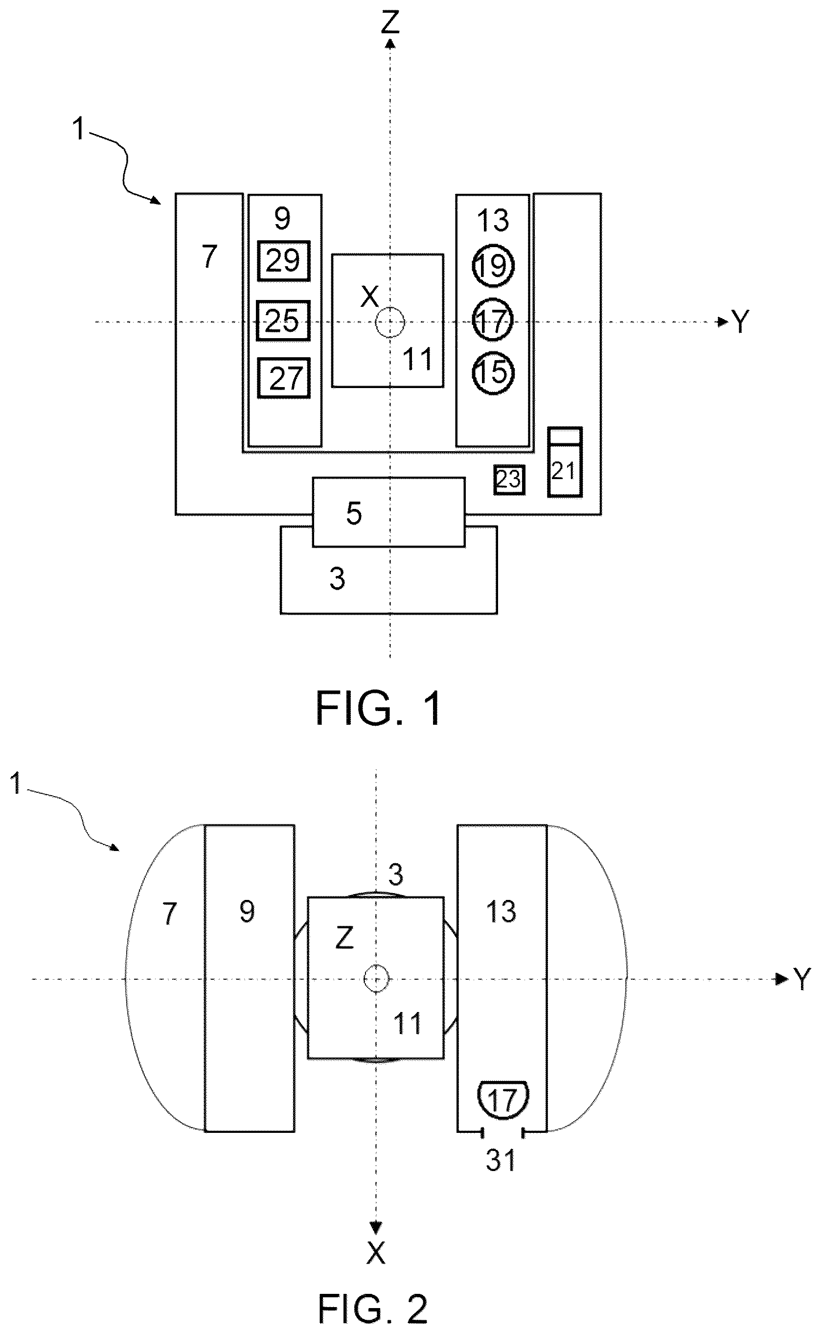 Patent US12323570 — 3D scanner-type device and method for generating a colorized point cloud — Figure 1