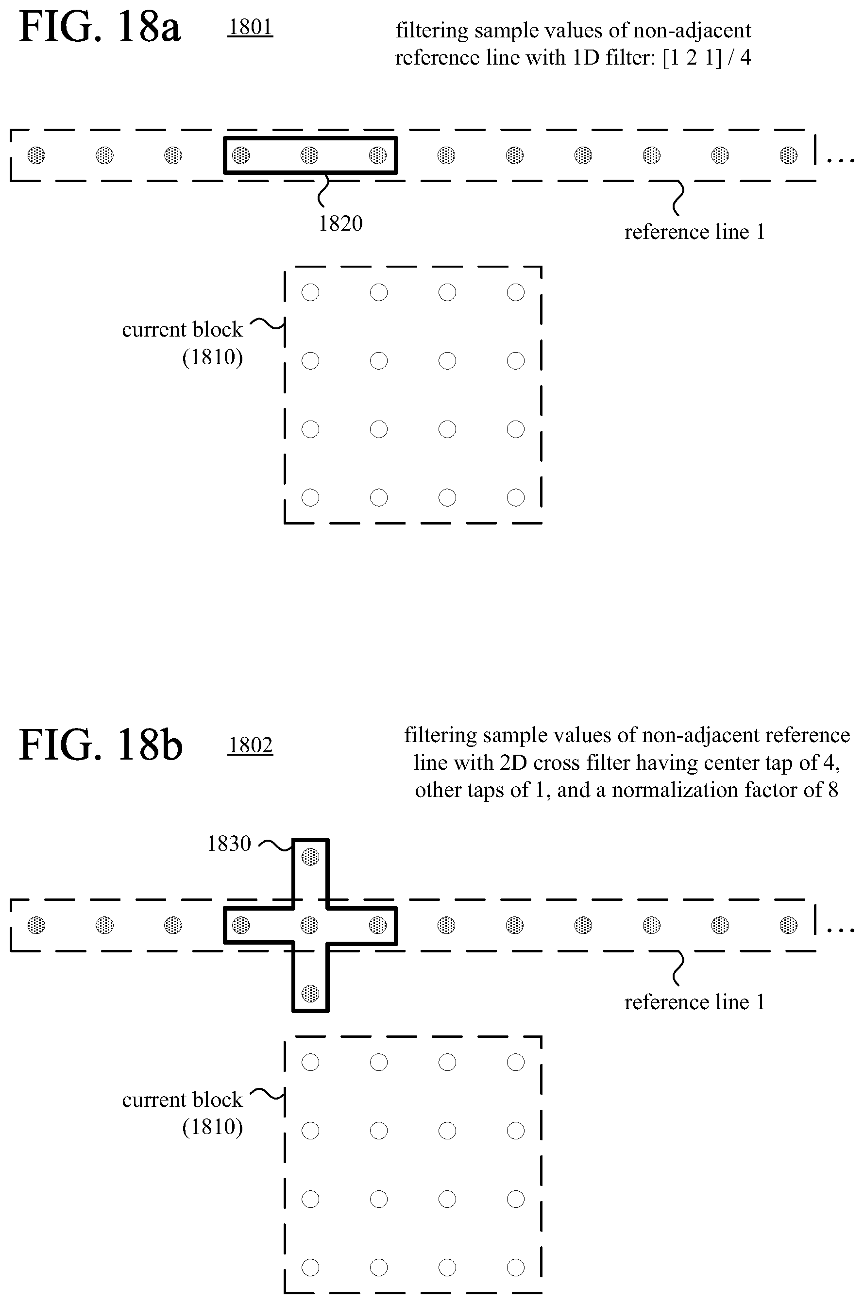 Patent US12323582 Figure 17 – Intra-picture prediction using non-adjacent reference lines of sample values