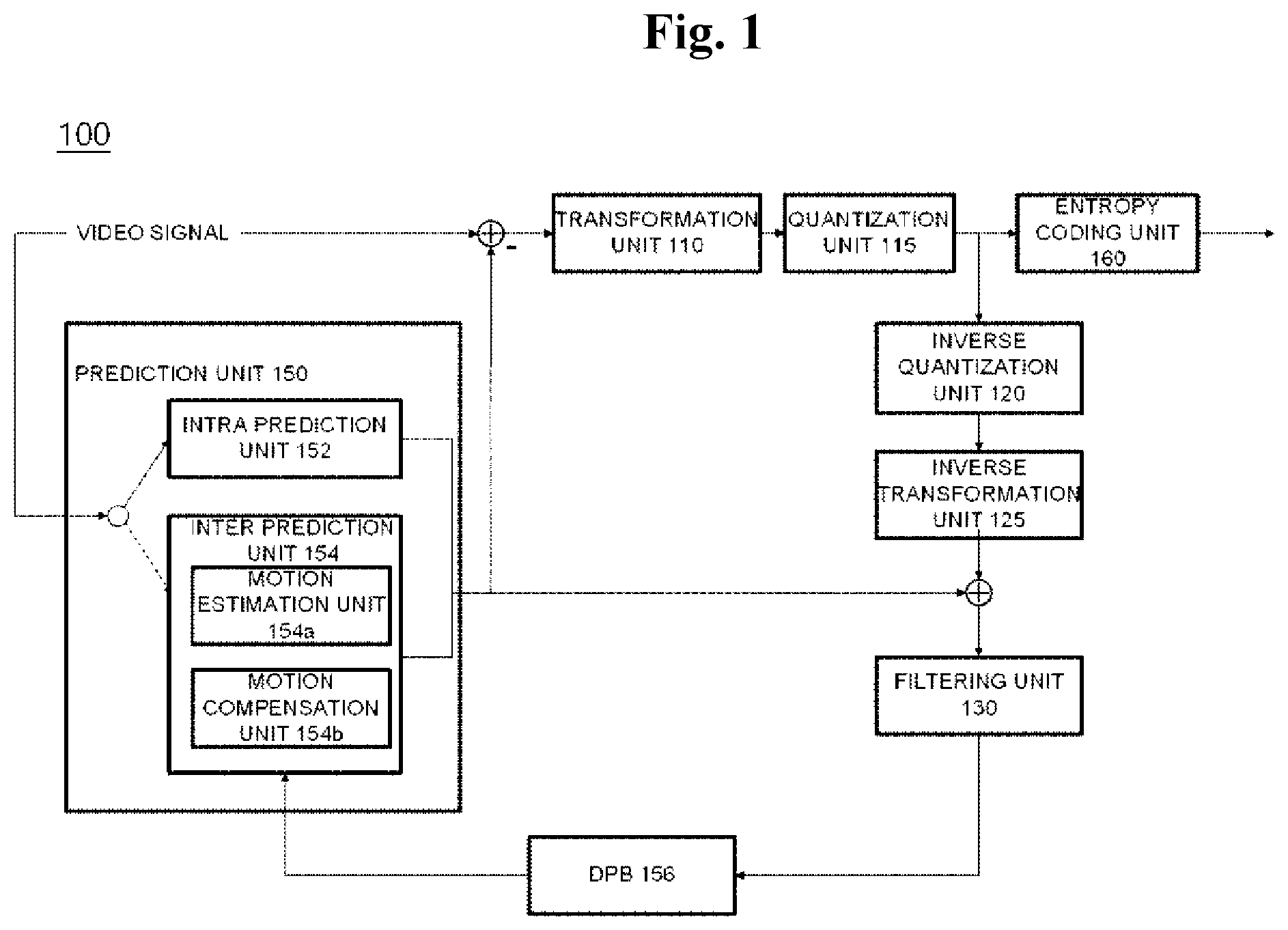 Patent US12323605 — Method and device for processing video signal on basis of intra prediction — Figure 1