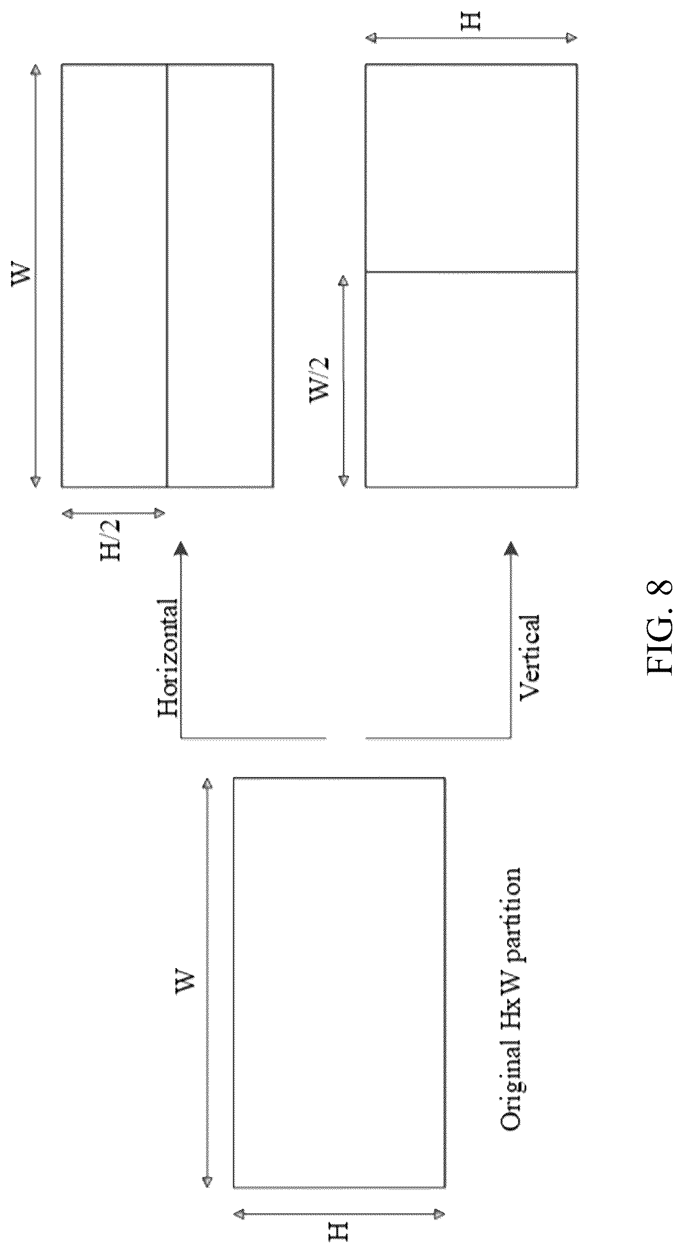 Patent US12323625 Figure 8 – Selection of secondary transform matrices for video processing