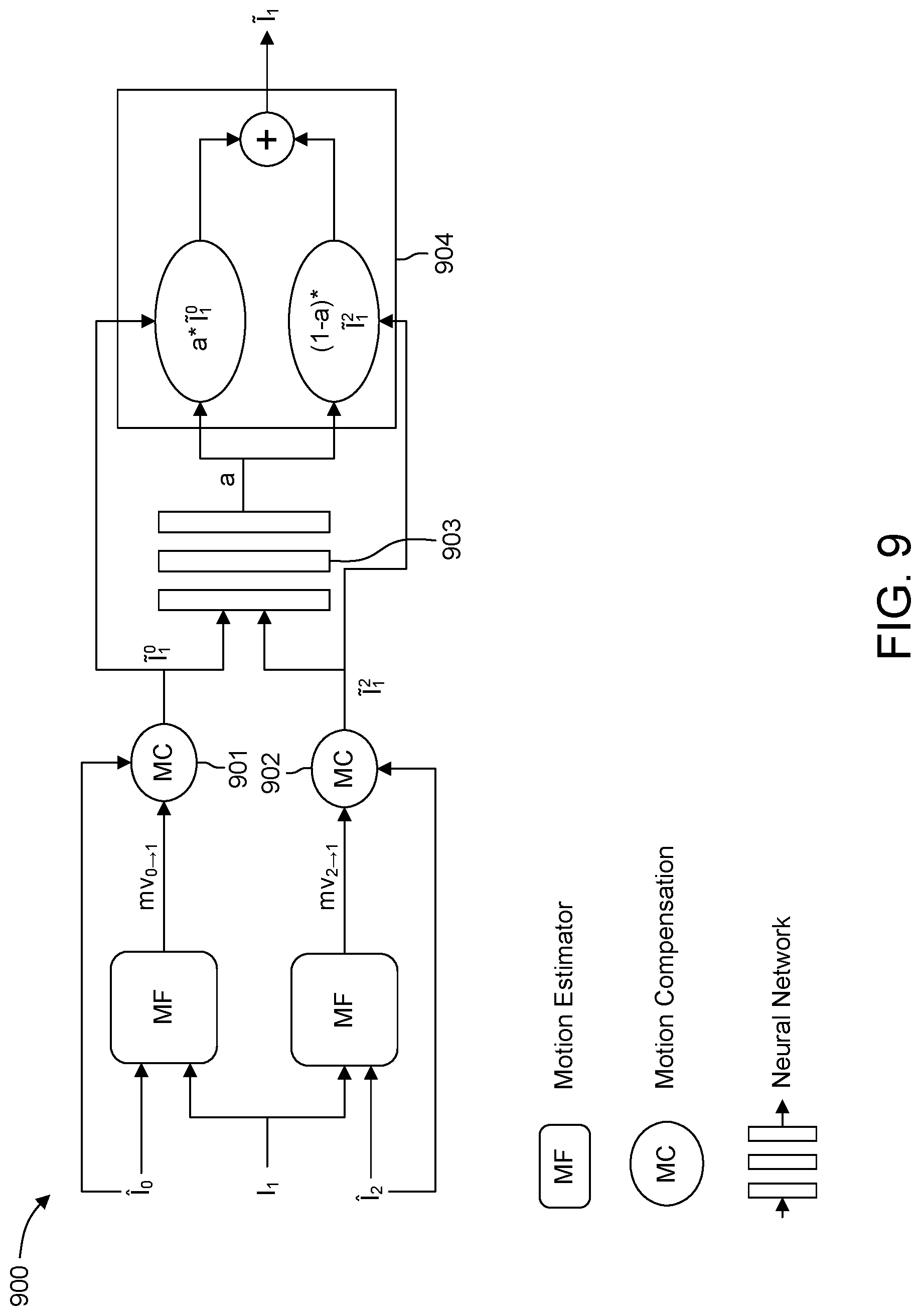 Patent US12323633 Figure 8 – Deep prediction refinement