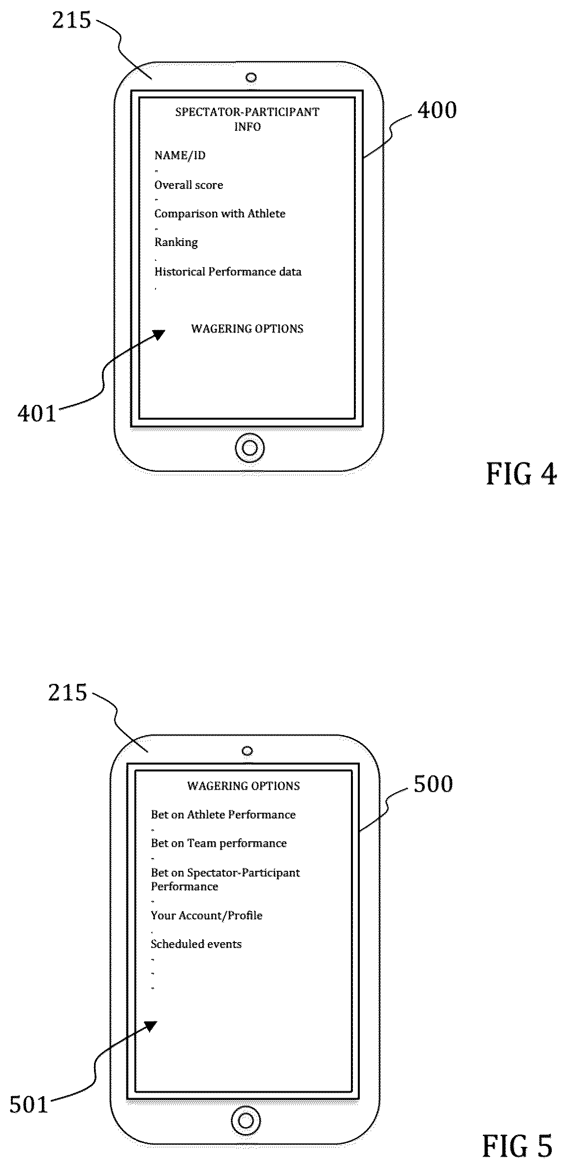 Patent US12323648 Figure 4 – Systems and methods for immersing spectators in sporting event and evaluating spectator-participant performance