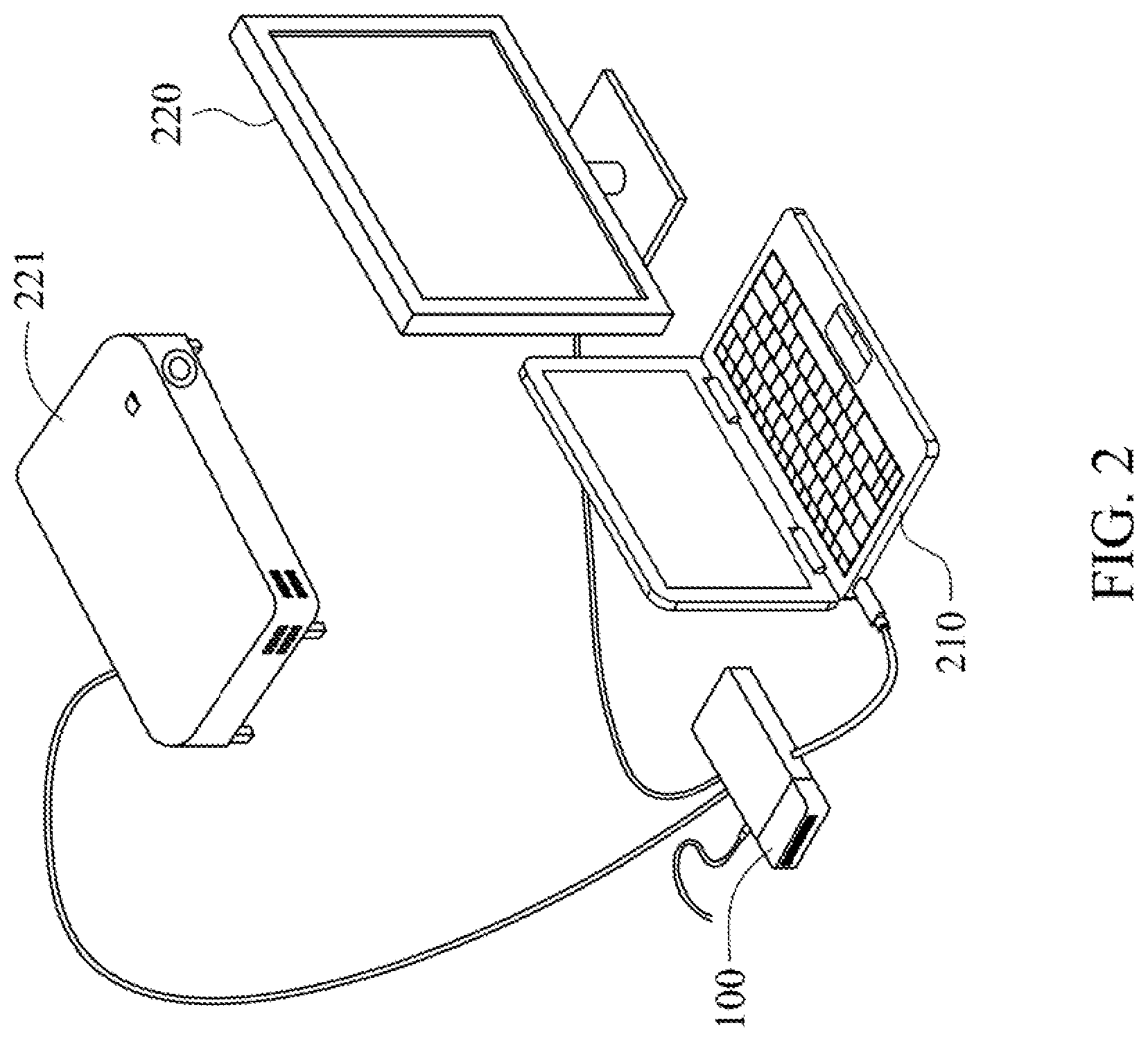 Patent US12323660 Figure 3 – Media docking device and media transfer method