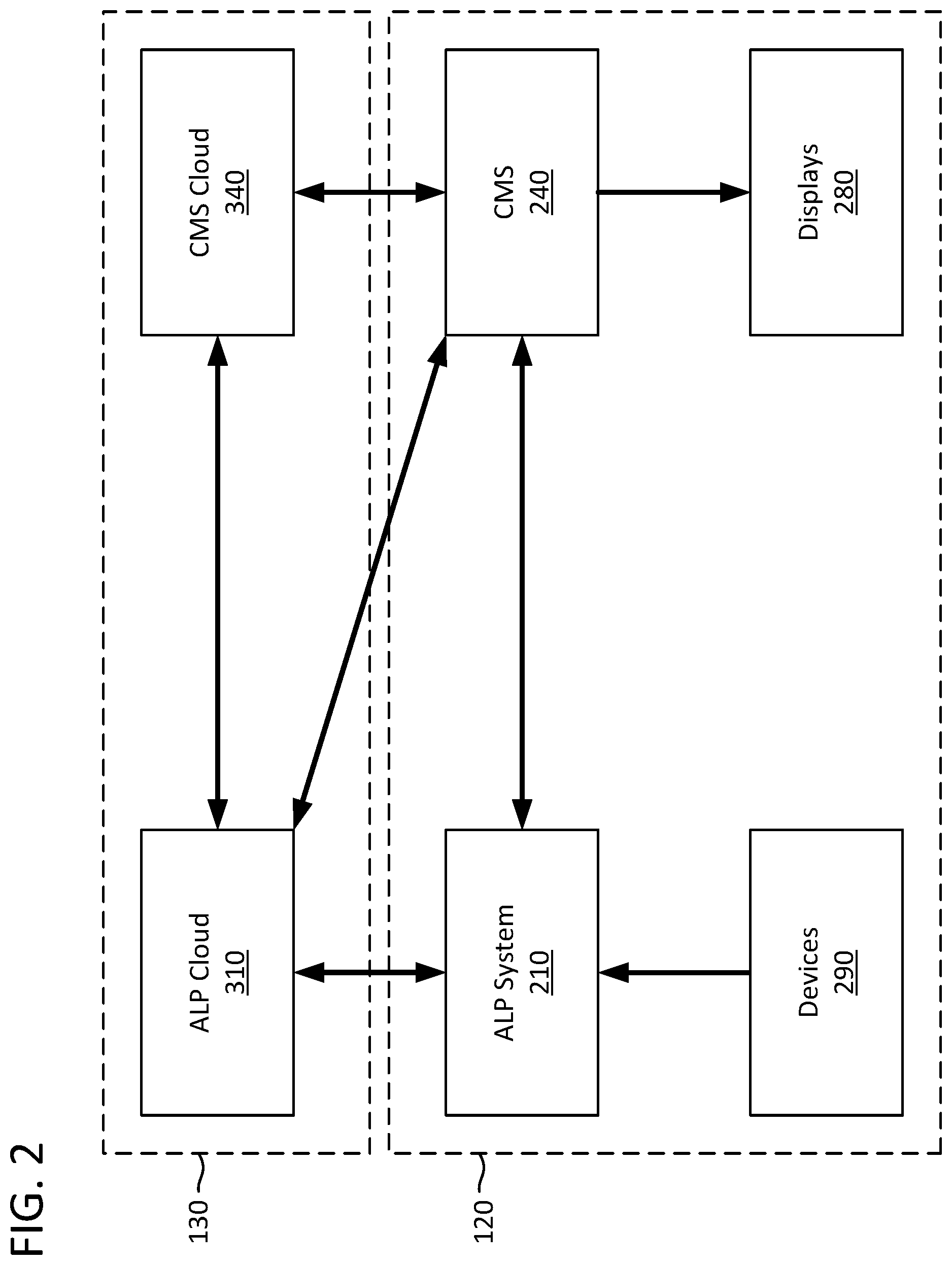 Patent US12323663 Figure 2 – System for targeted display of content
