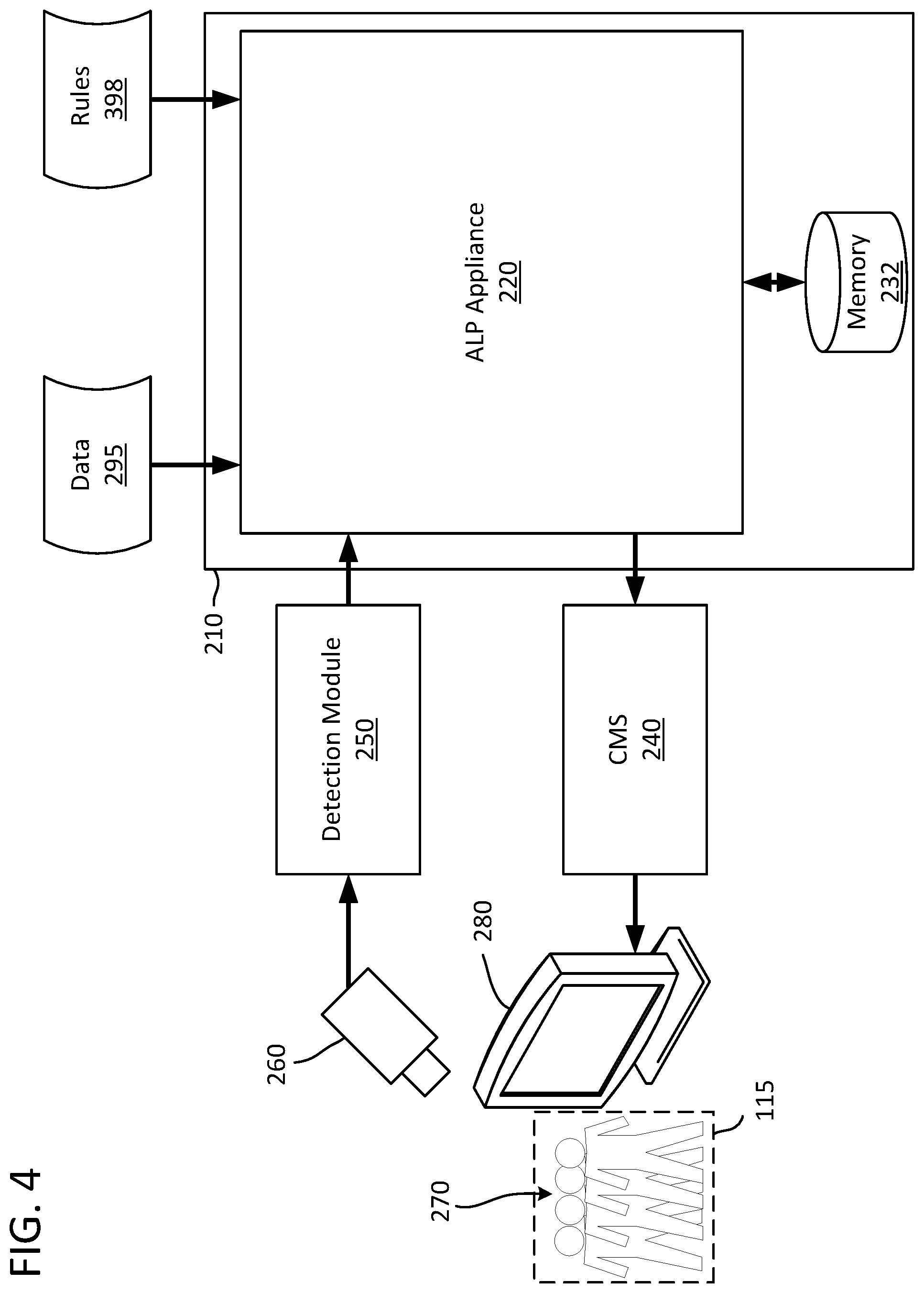 Patent US12323663 Figure 4 – System for targeted display of content