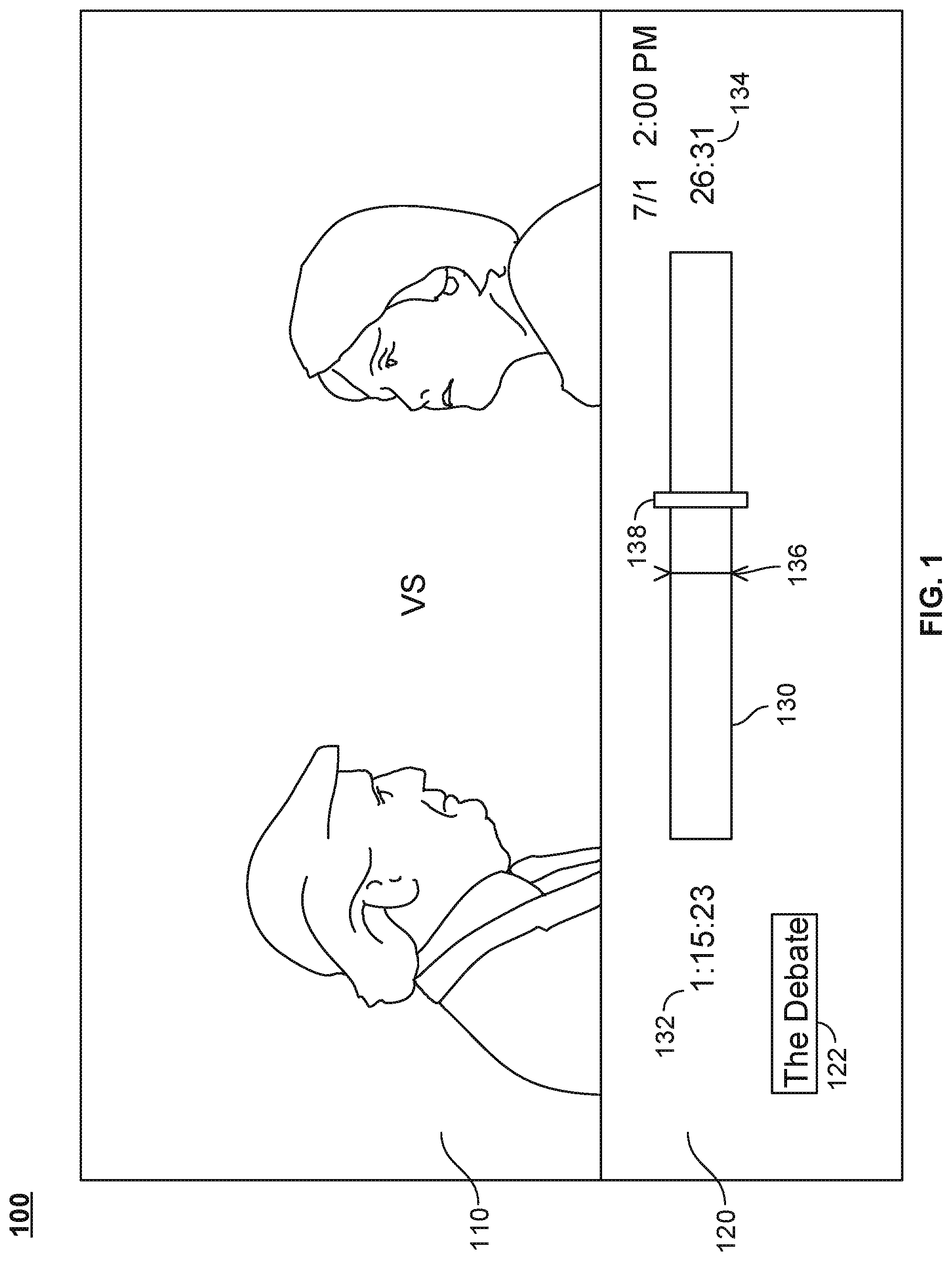 Patent US12323665 Figure 1 – Systems and methods for resuming a media asset