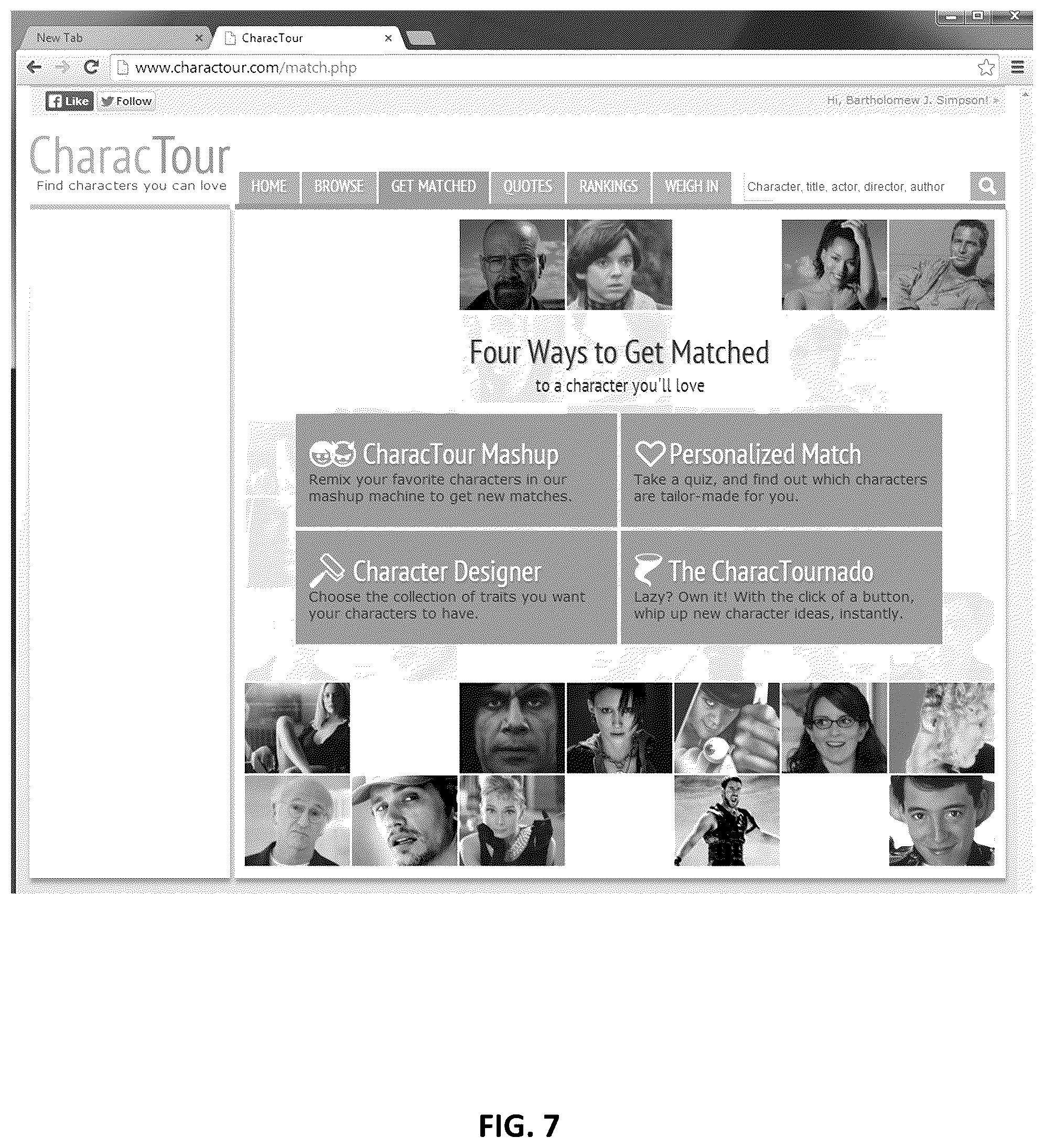 Patent US12323669 Figure 8 – Profiling media characters