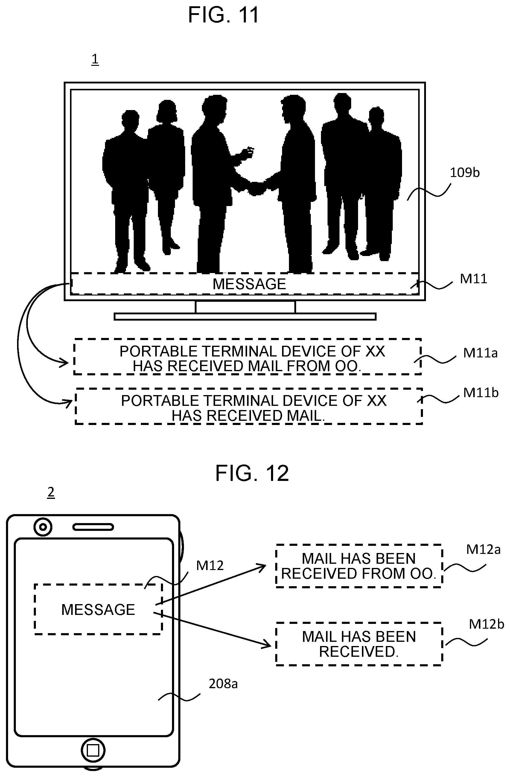 Patent US12323670 Figure 11 – Portable terminal device, television receiver, and incoming call notification method