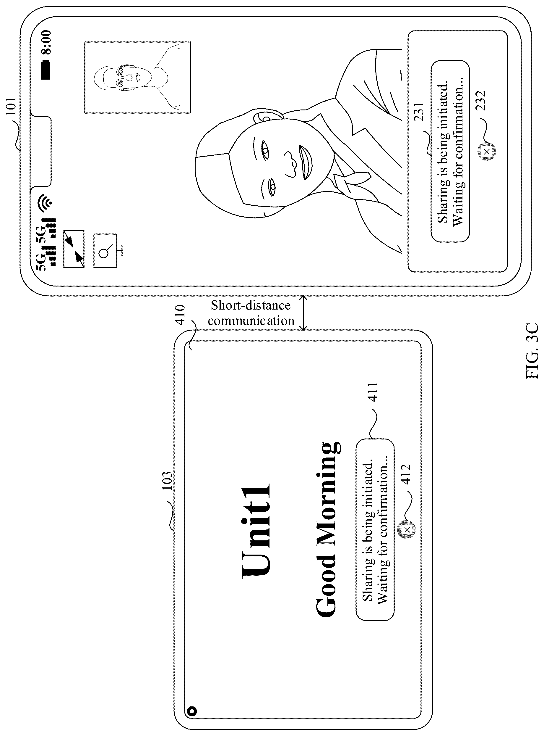 Patent US12323671 Figure 5 – Screen sharing method and system and electronic device