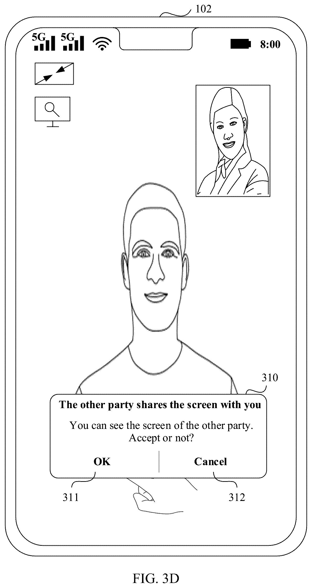 Patent US12323671 Figure 6 – Screen sharing method and system and electronic device