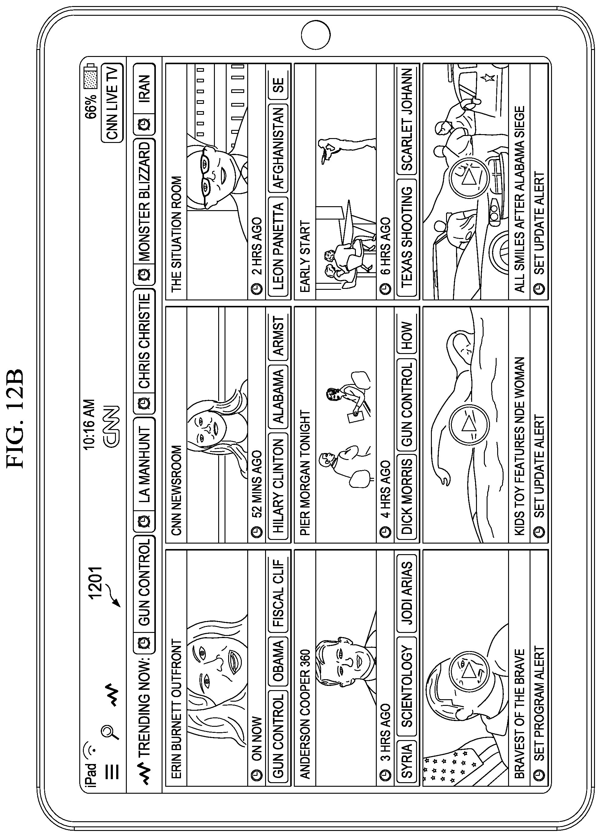 Patent US12323673 Figure 14 – Audiovisual content item transcript search engine