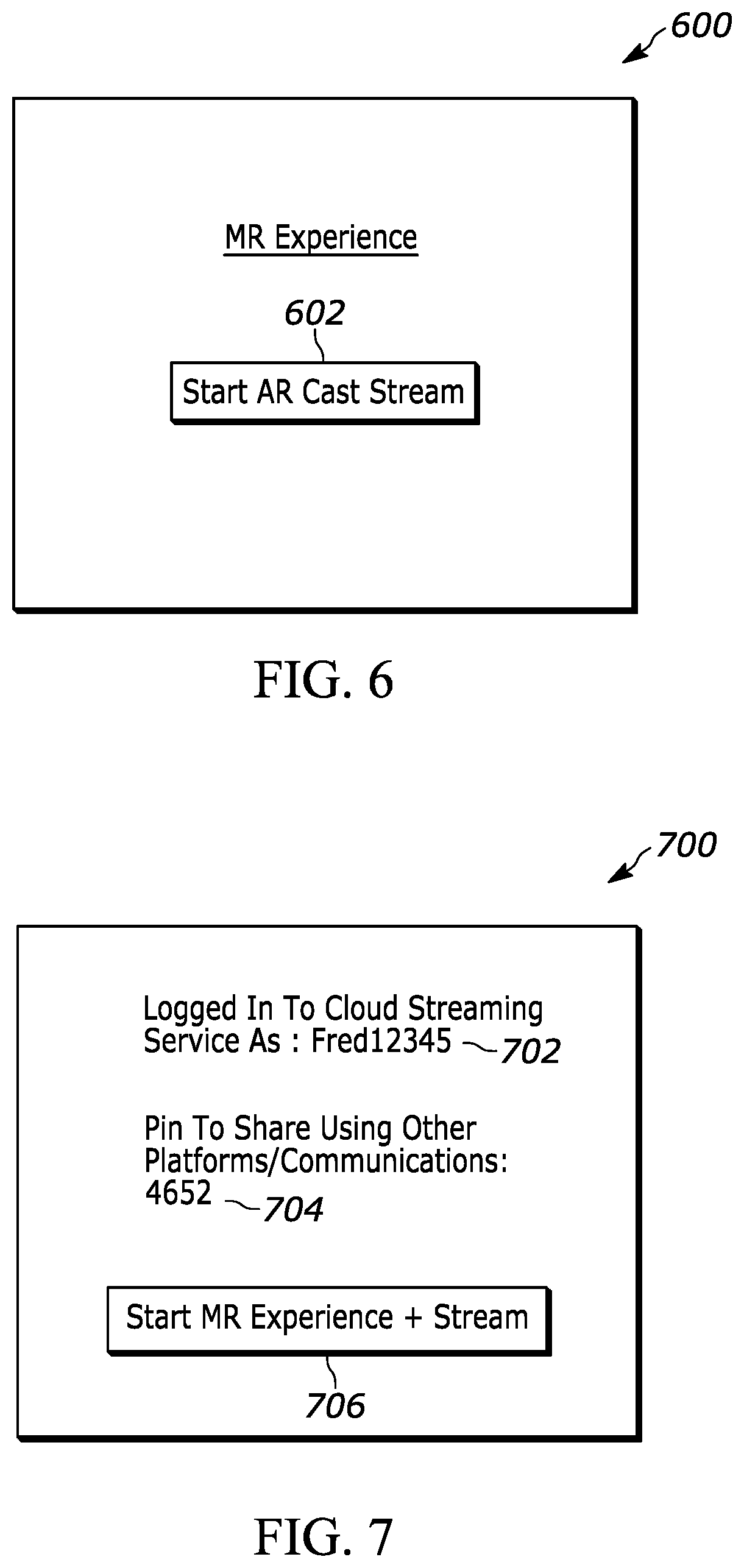 Patent US12323679 Figure 6 – Streaming of composite alpha-blended ar/mr video to others