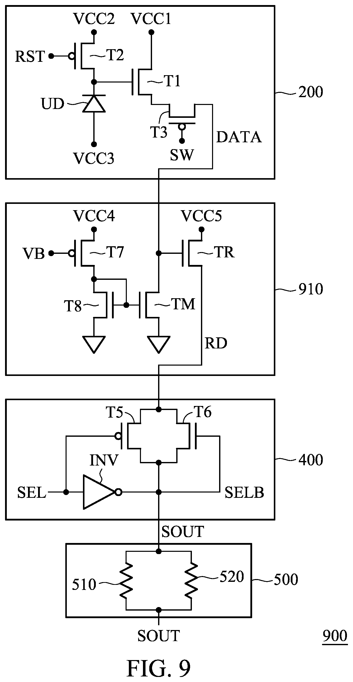 Patent US12323683 Figure 7 – Sensing device for improving the speed of image sensing