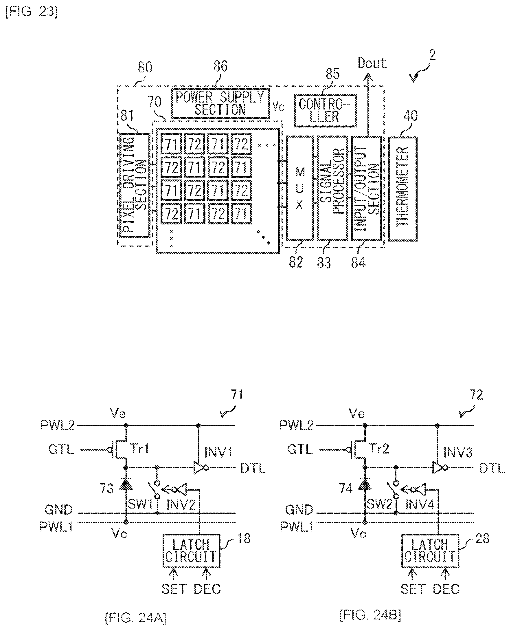 Patent US12323686 Figure 14 – Light-receiving device, imaging device, and distance measurement device