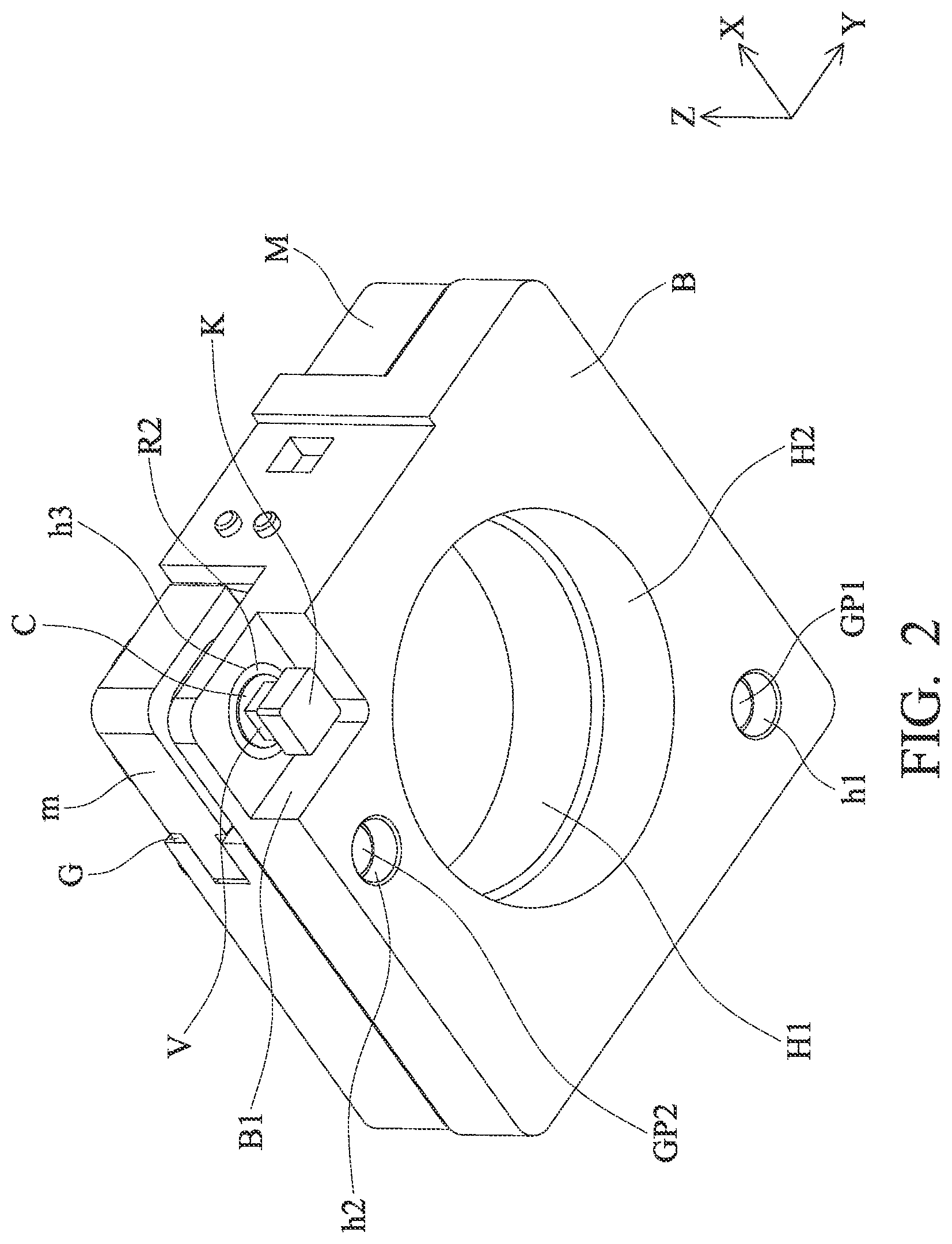 Patent US12323687 Figure 2 – Driving mechanism