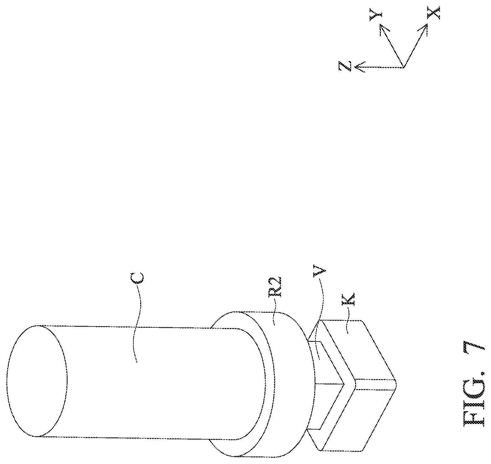Patent US12323687 Figure 7 – Driving mechanism