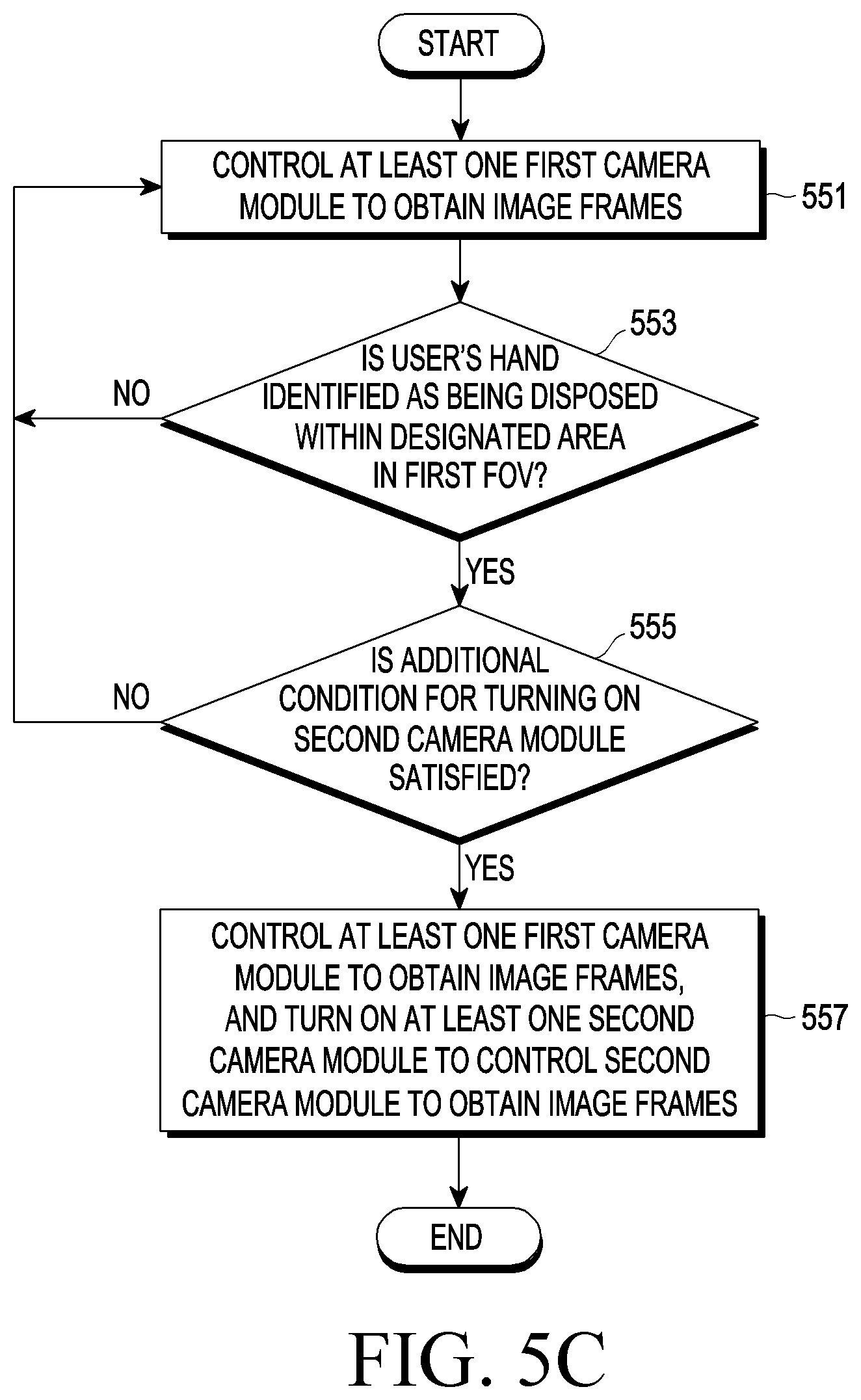 Patent US12323690 Figure 7 – Wearable electronic device for controlling camera module and method for operating thereof