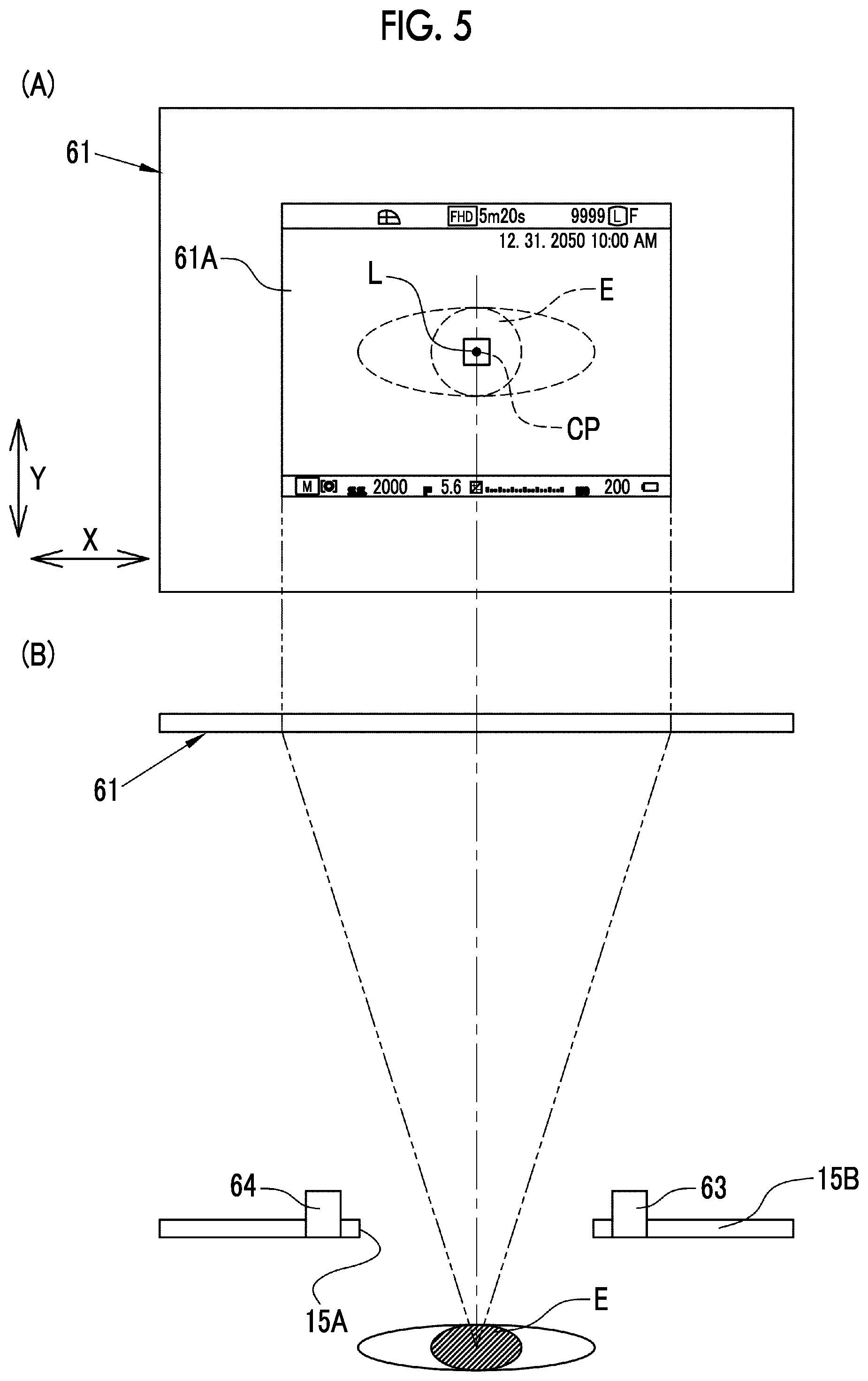 Patent US12323695 Figure 5 – Display device