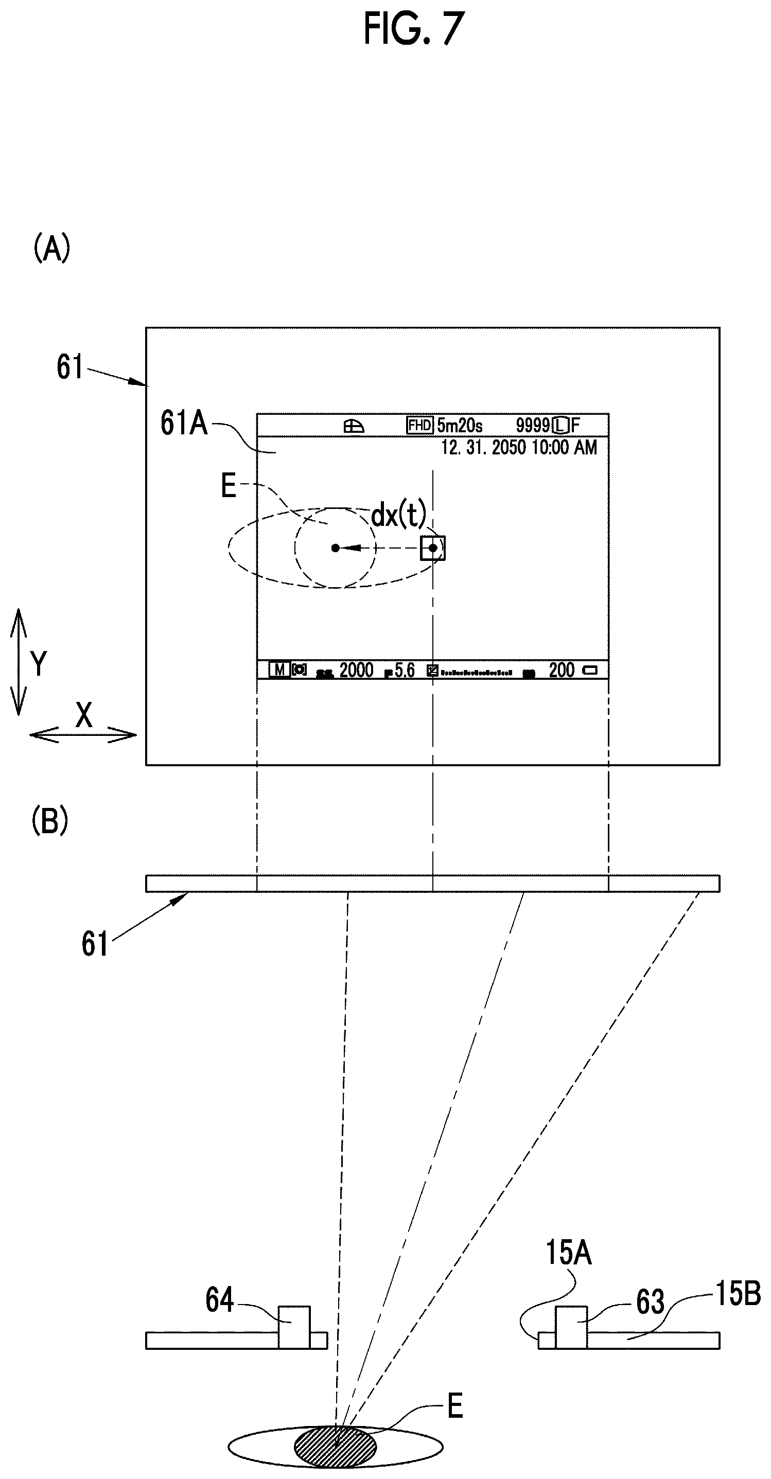 Patent US12323695 Figure 7 – Display device