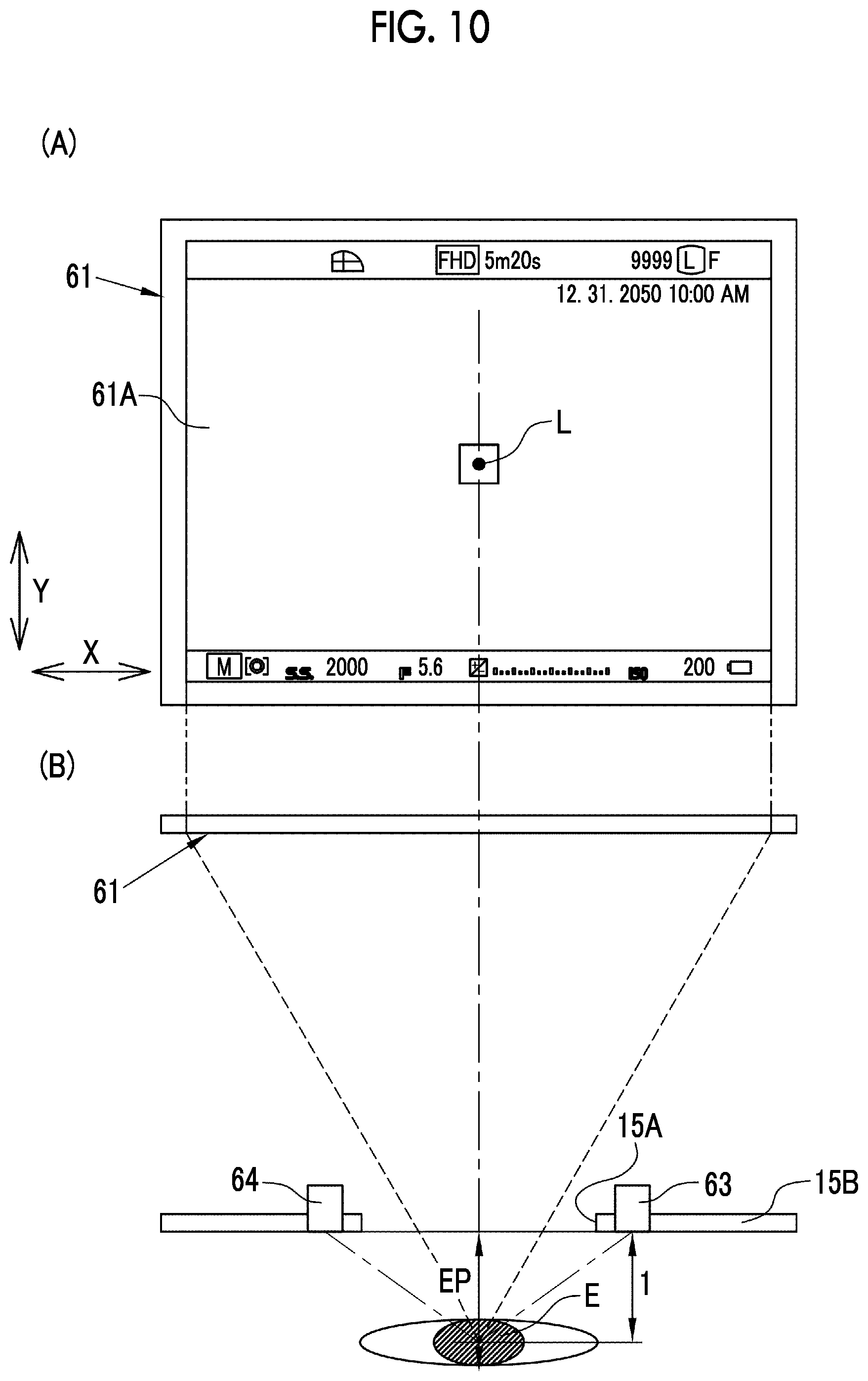 Patent US12323695 Figure 10 – Display device