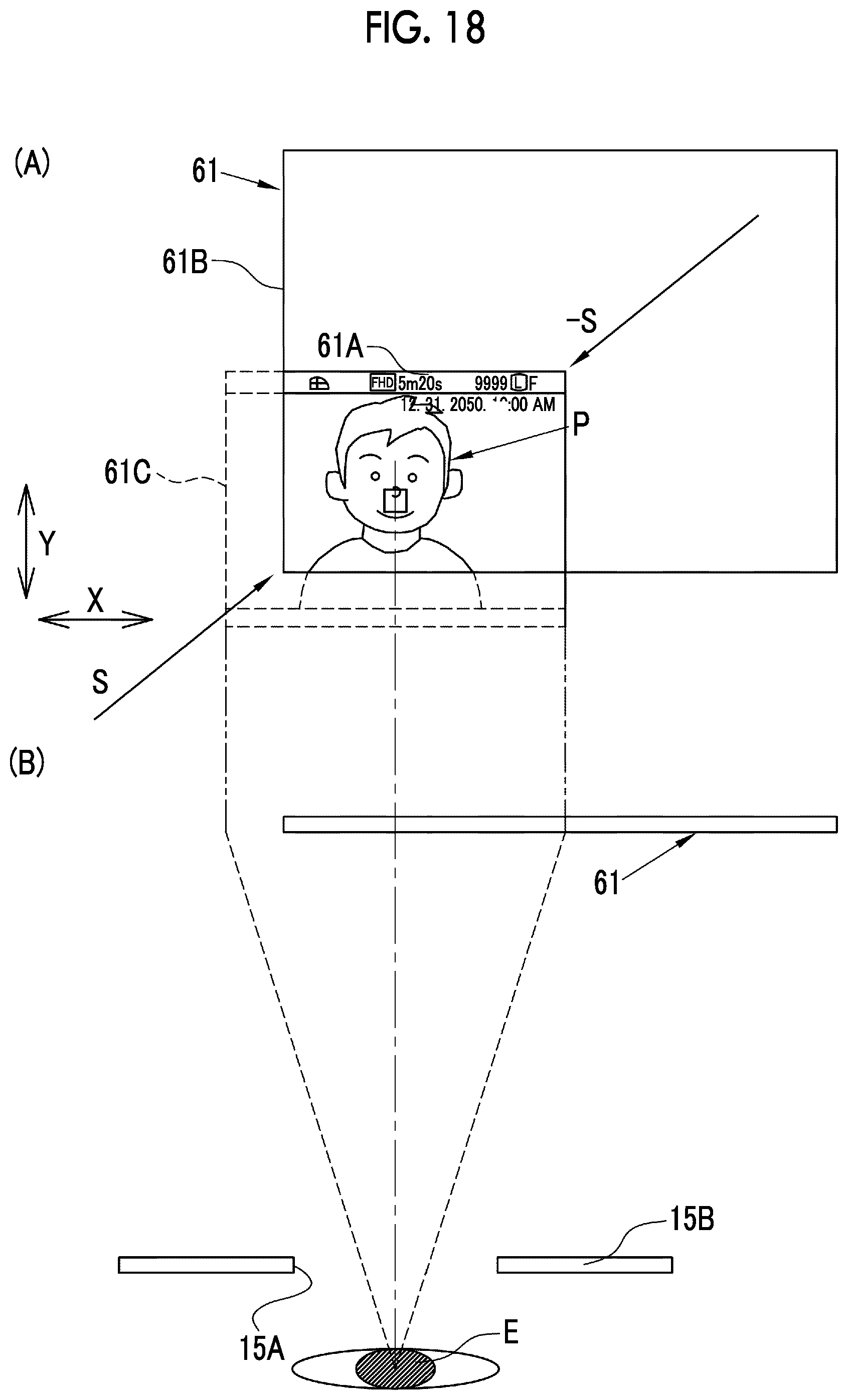 Patent US12323695 Figure 18 – Display device