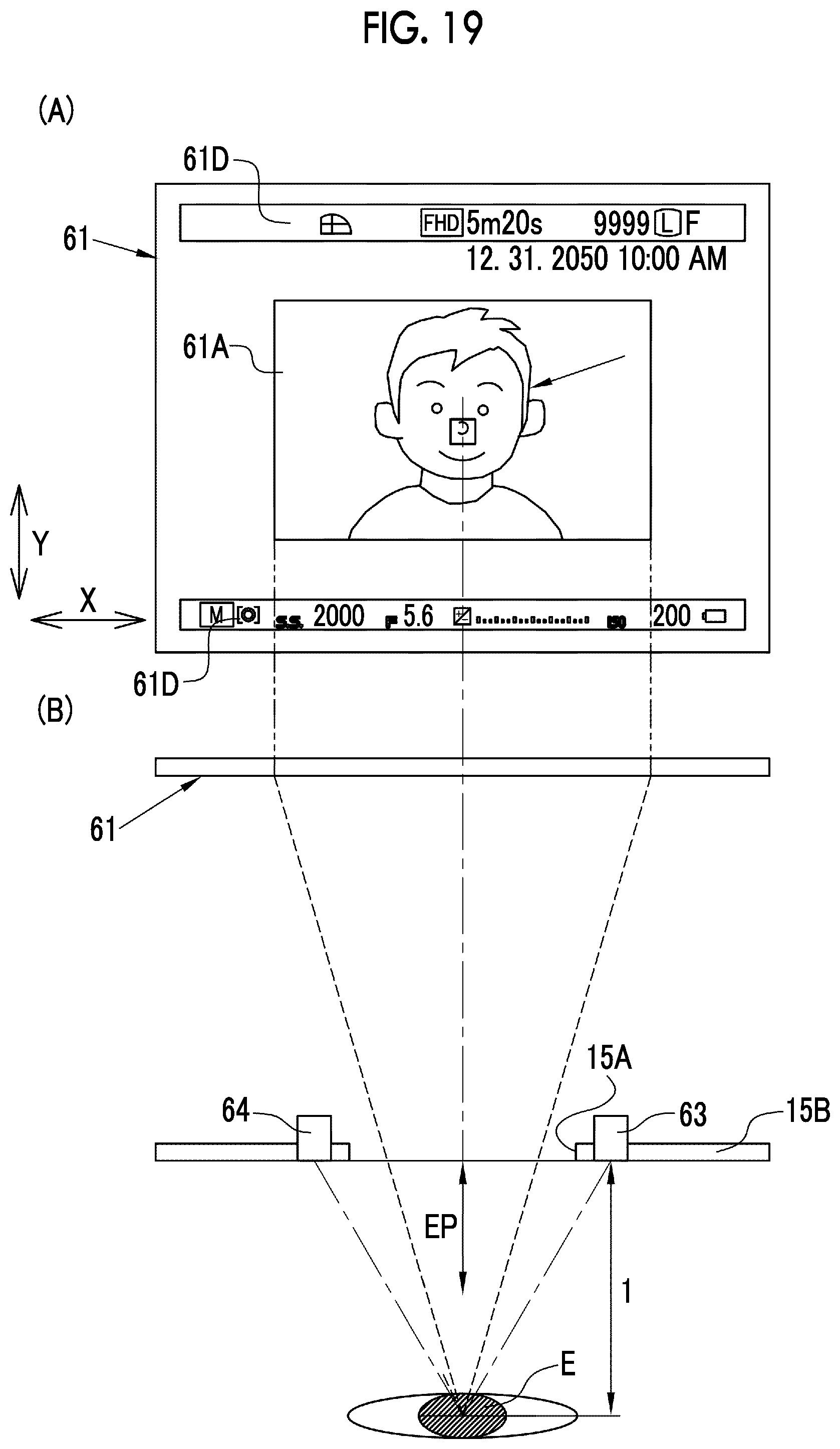 Patent US12323695 Figure 19 – Display device