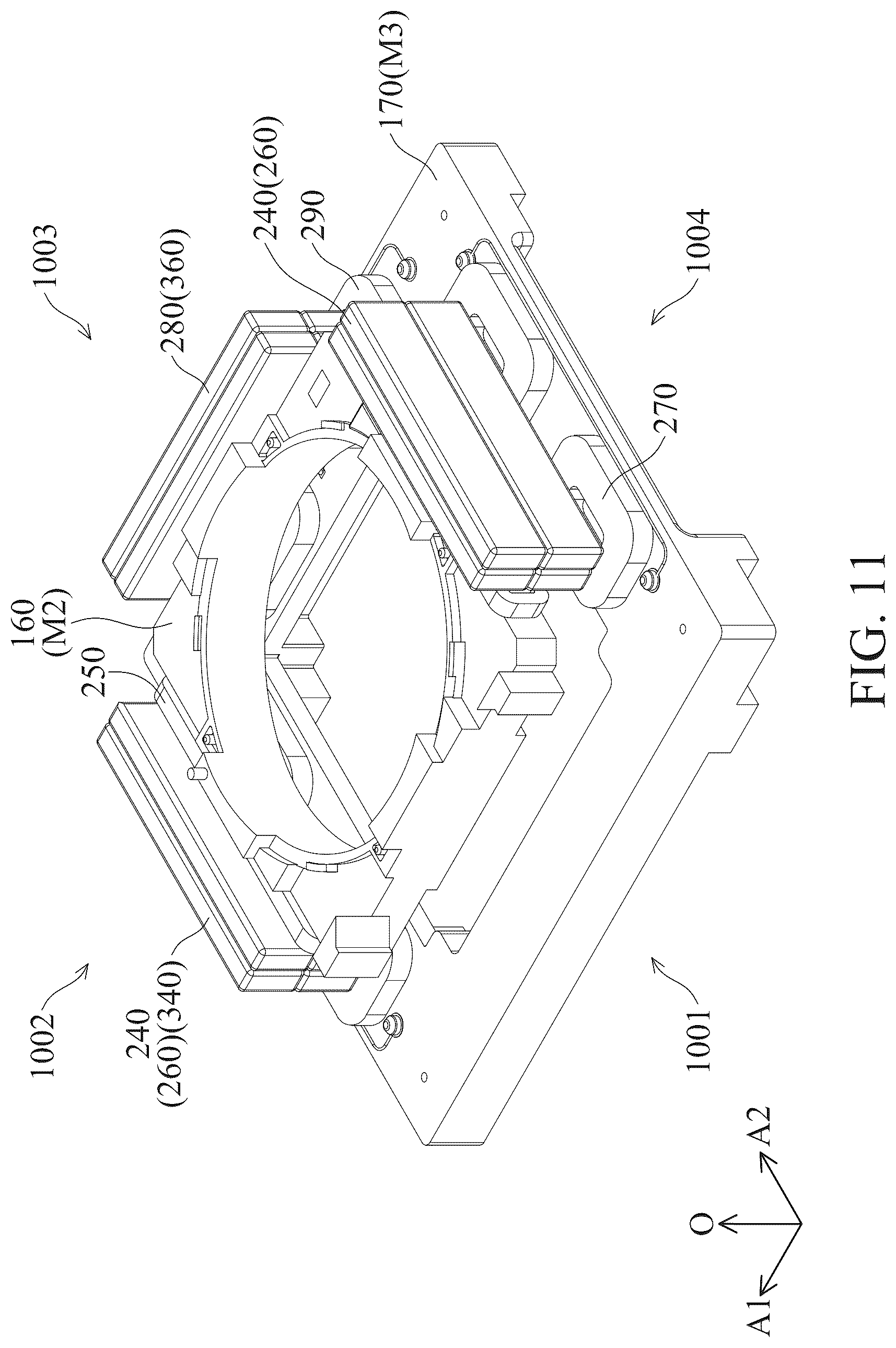 Patent US12323704 Figure 11 – Optical element driving mechanism