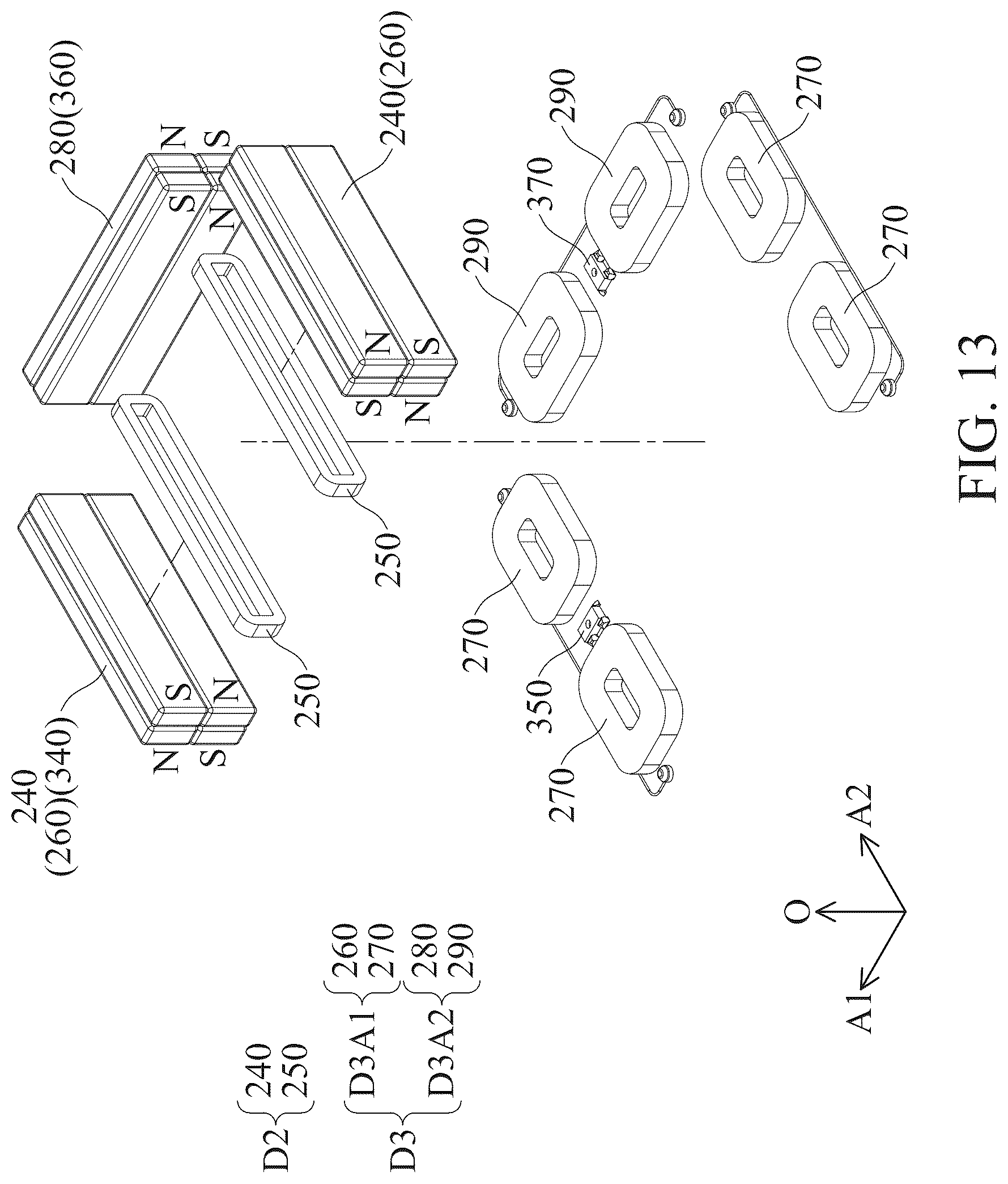 Patent US12323704 Figure 13 – Optical element driving mechanism