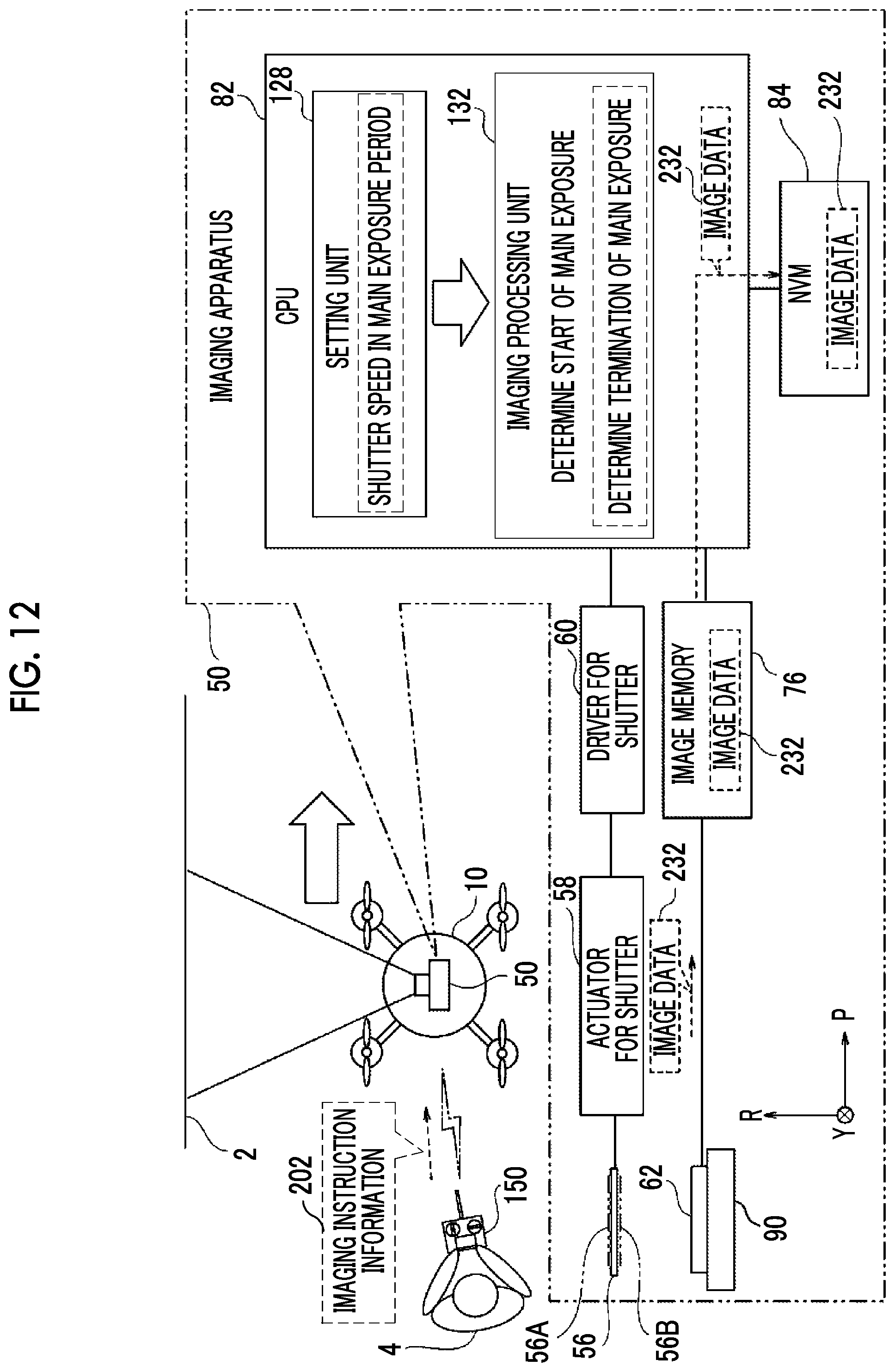Patent US12323705 Figure 12 – Control method and imaging apparatus