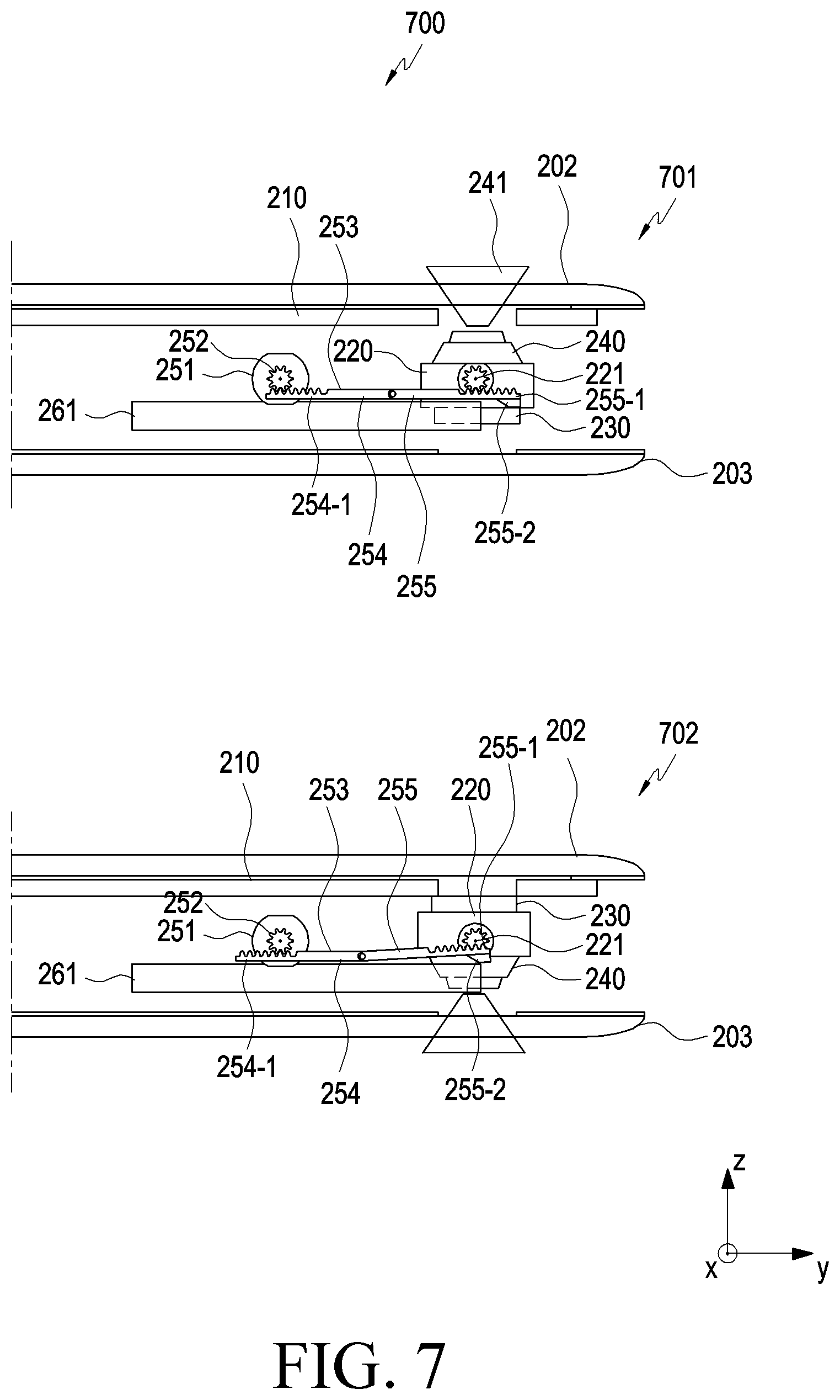 Patent US12323709 Figure 6 – Electronic device comprising rotation module and method of operating the same