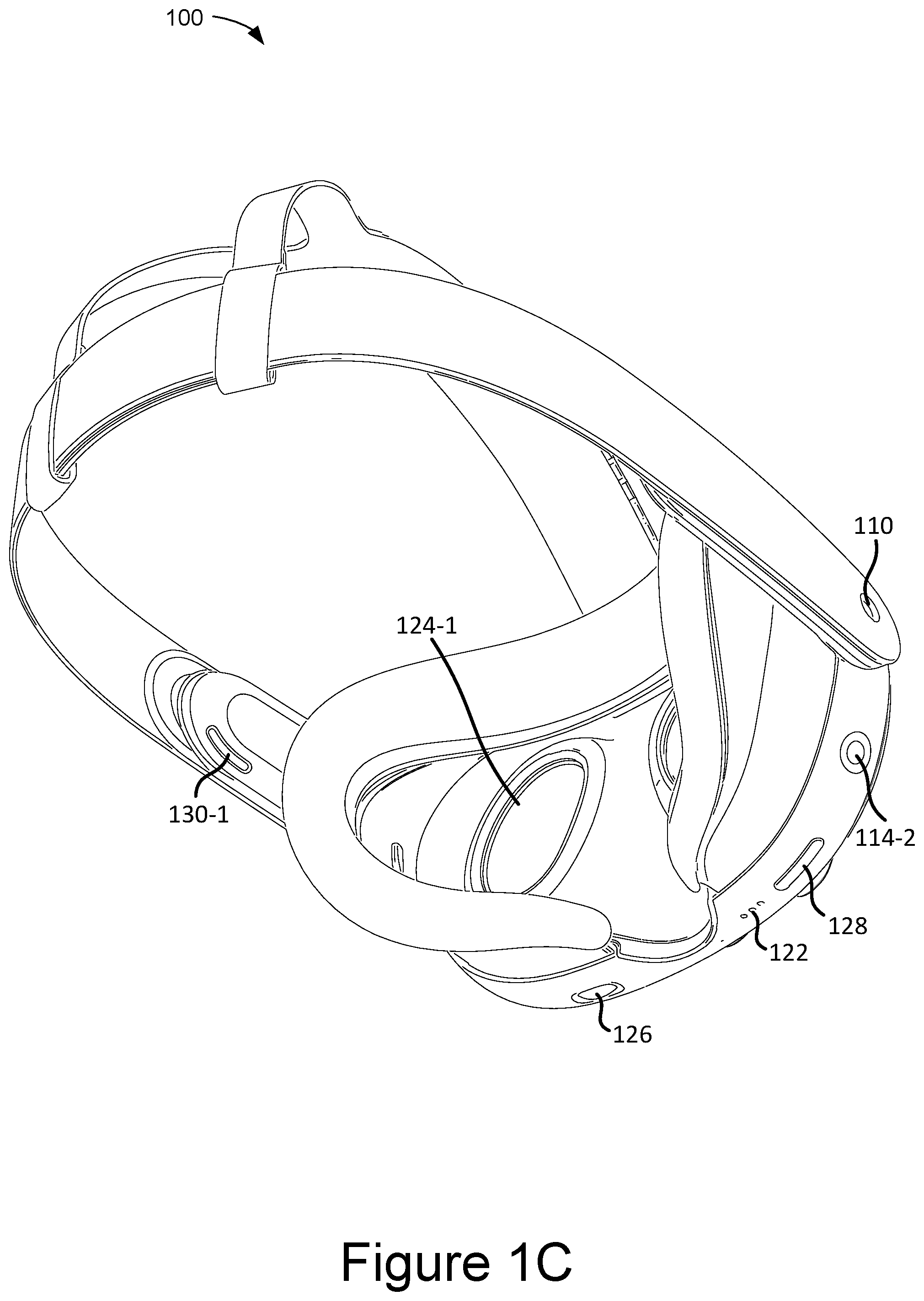 Patent US12323713 Figure 3 – Headsets having improved camera arrangements and depth sensors, and methods of use thereof